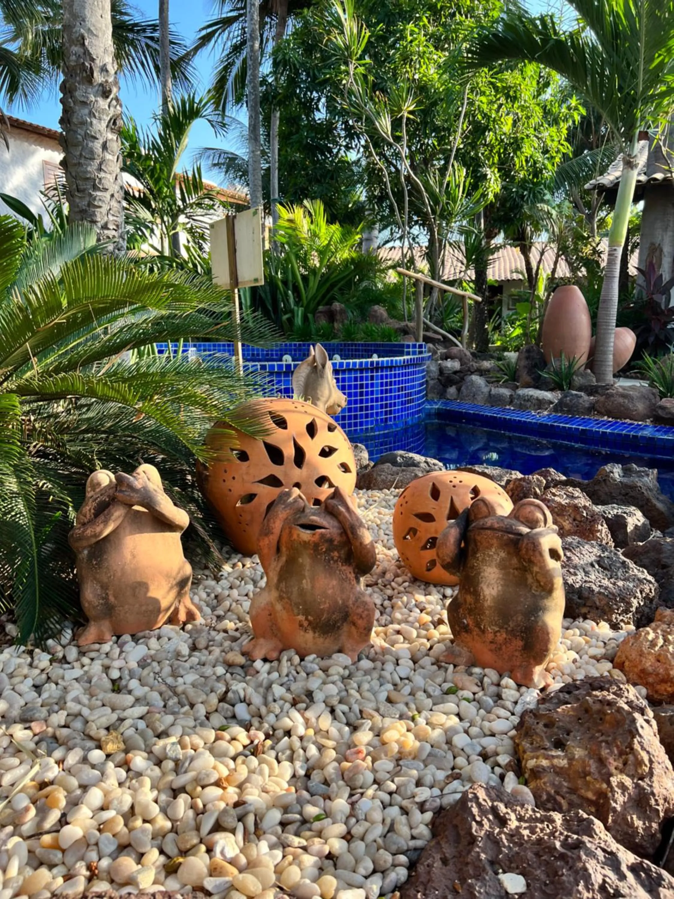 Swimming pool in Pousada Vila Parnaíba