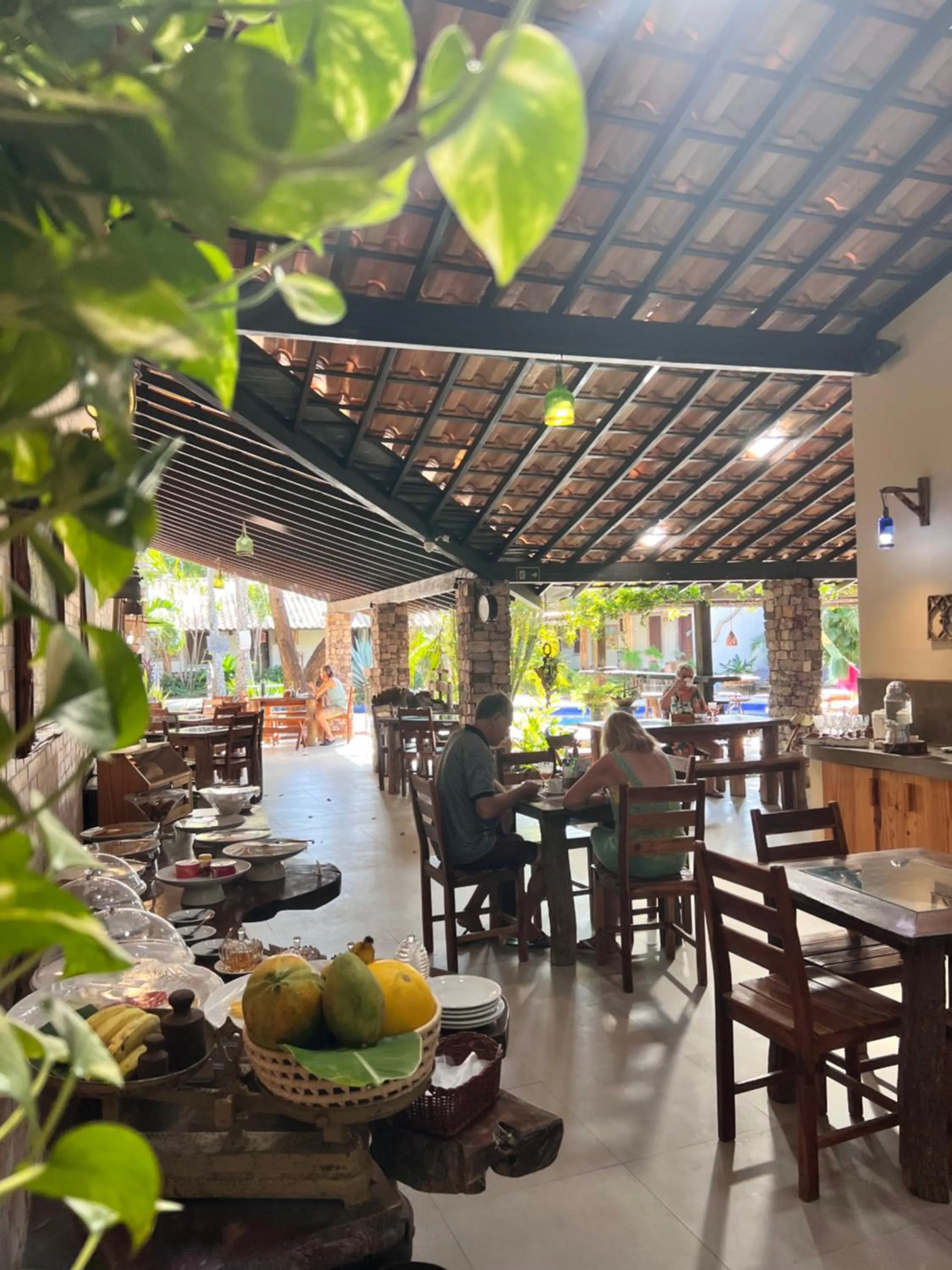 Breakfast in Pousada Vila Parnaíba