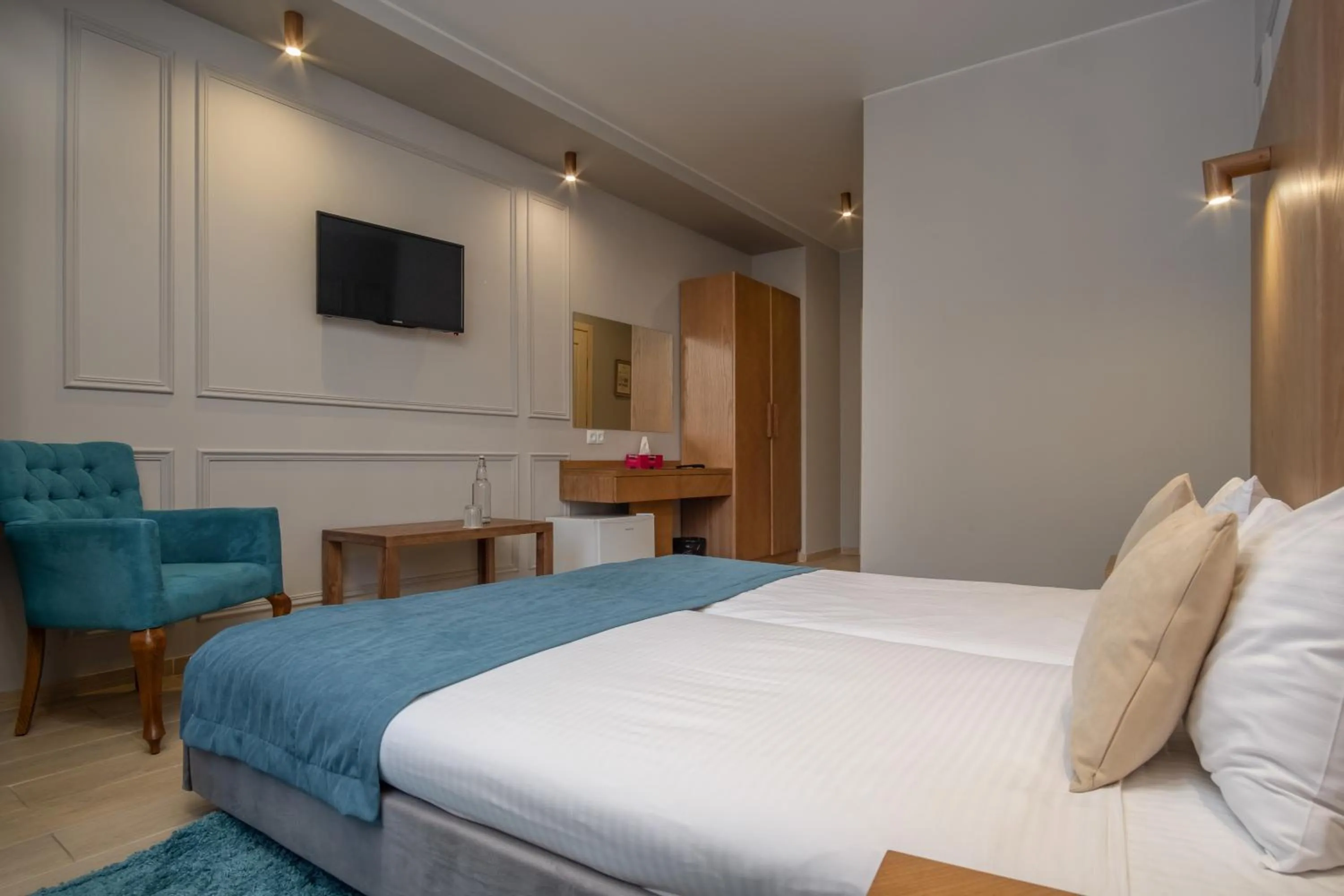 Bed in Boomerang Boutique Hotel