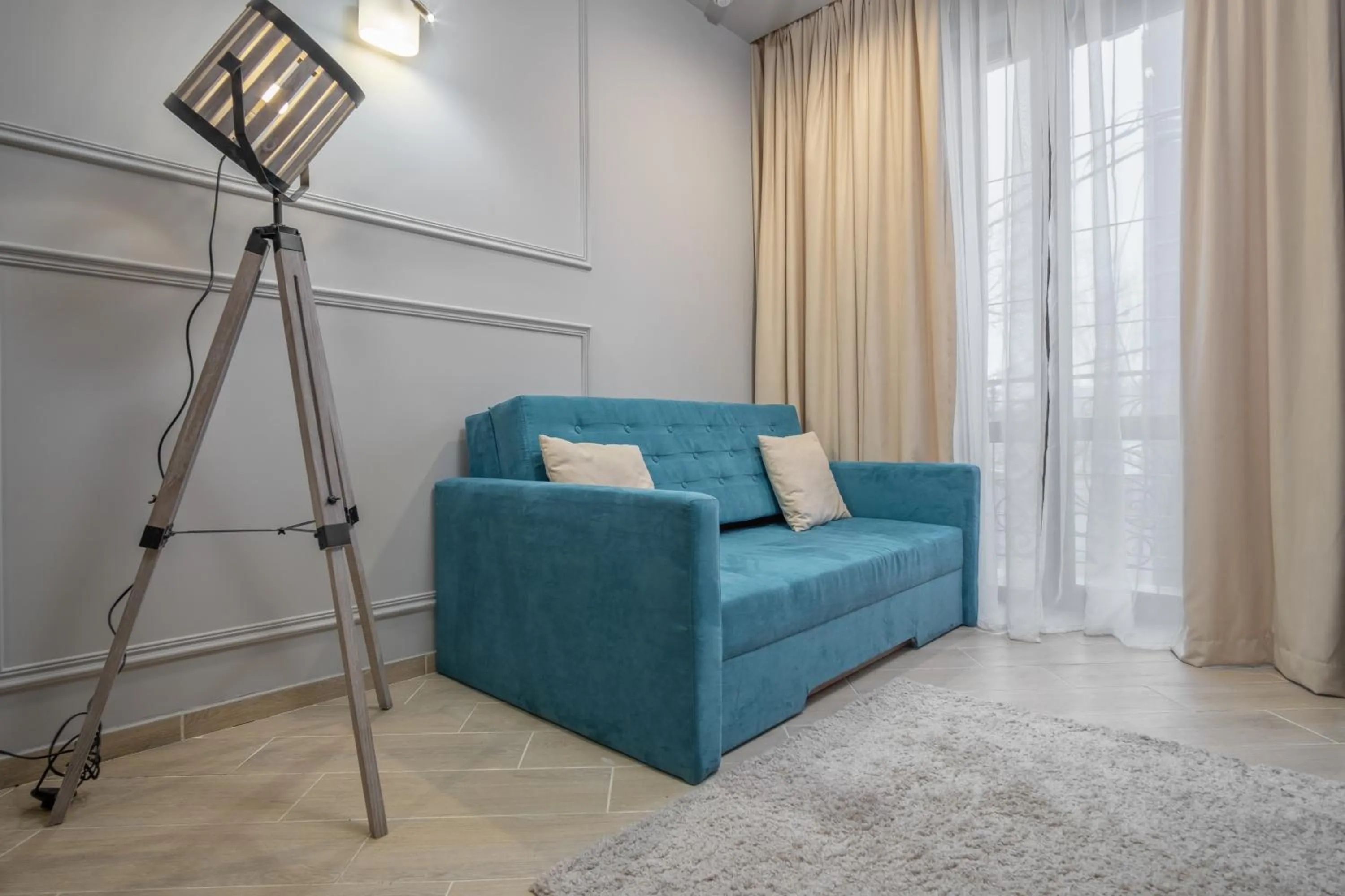 Seating area in Boomerang Boutique Hotel