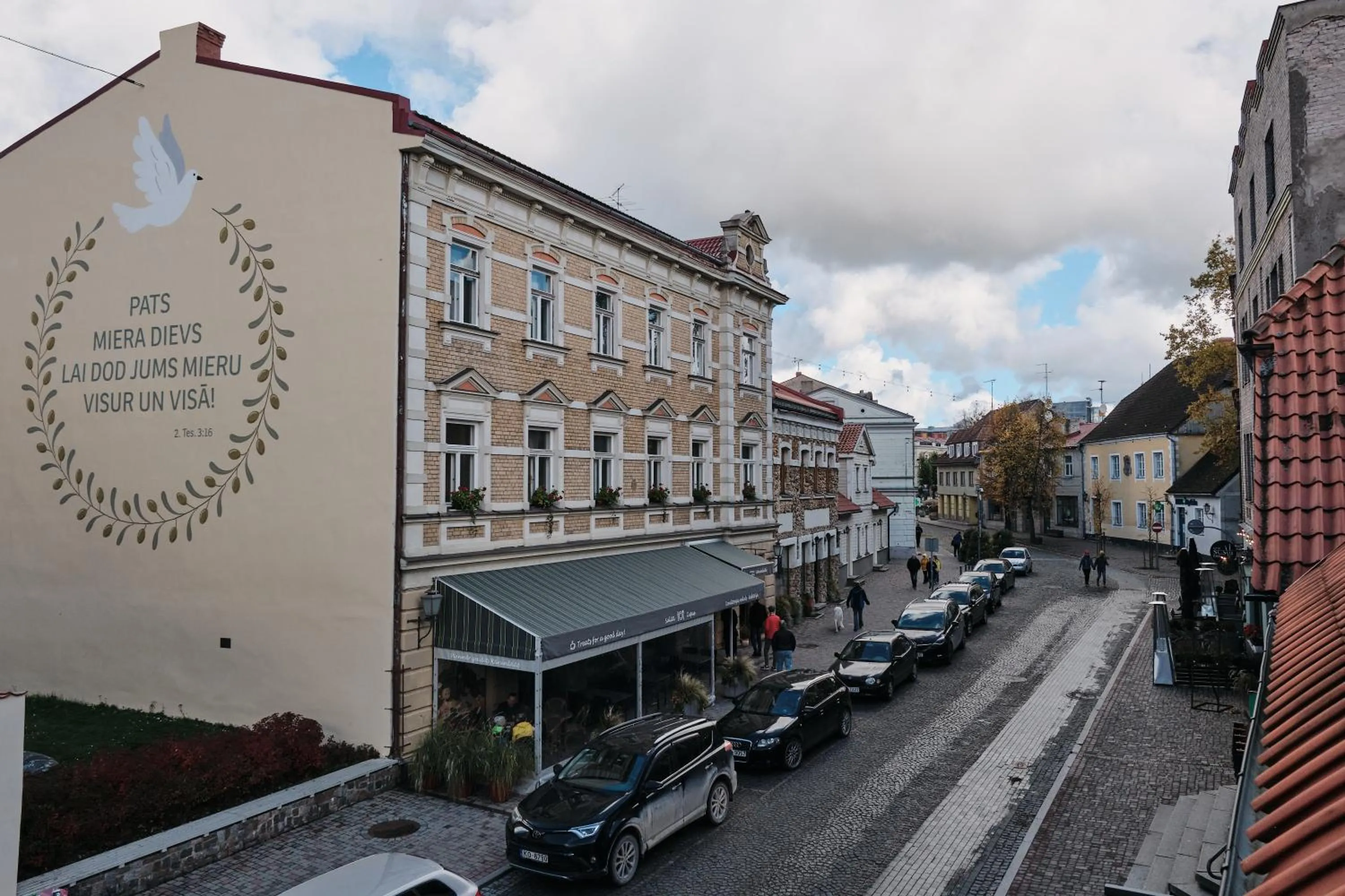 City view in Vanadziņa māja