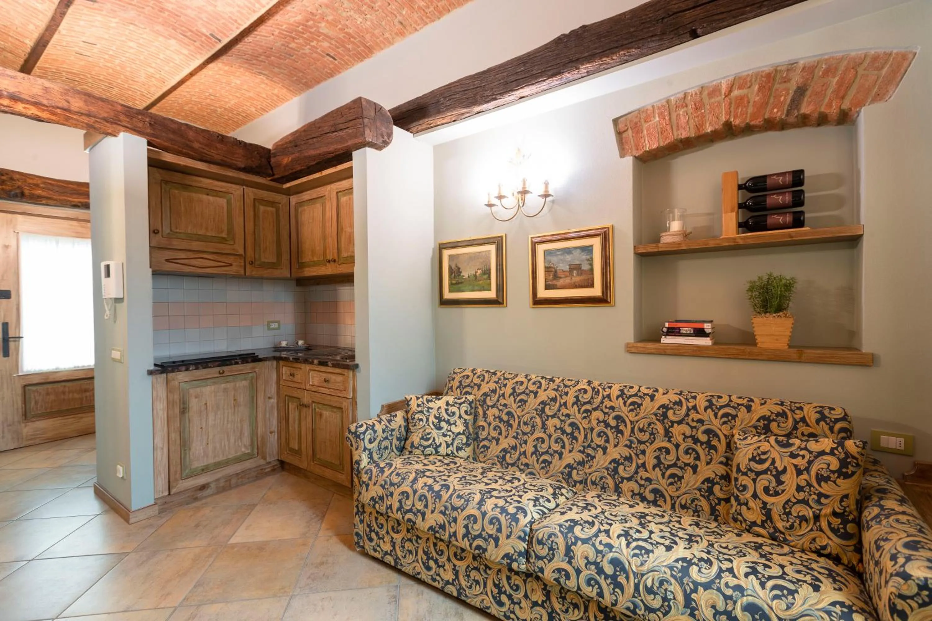 Living room in Corte Del Passone