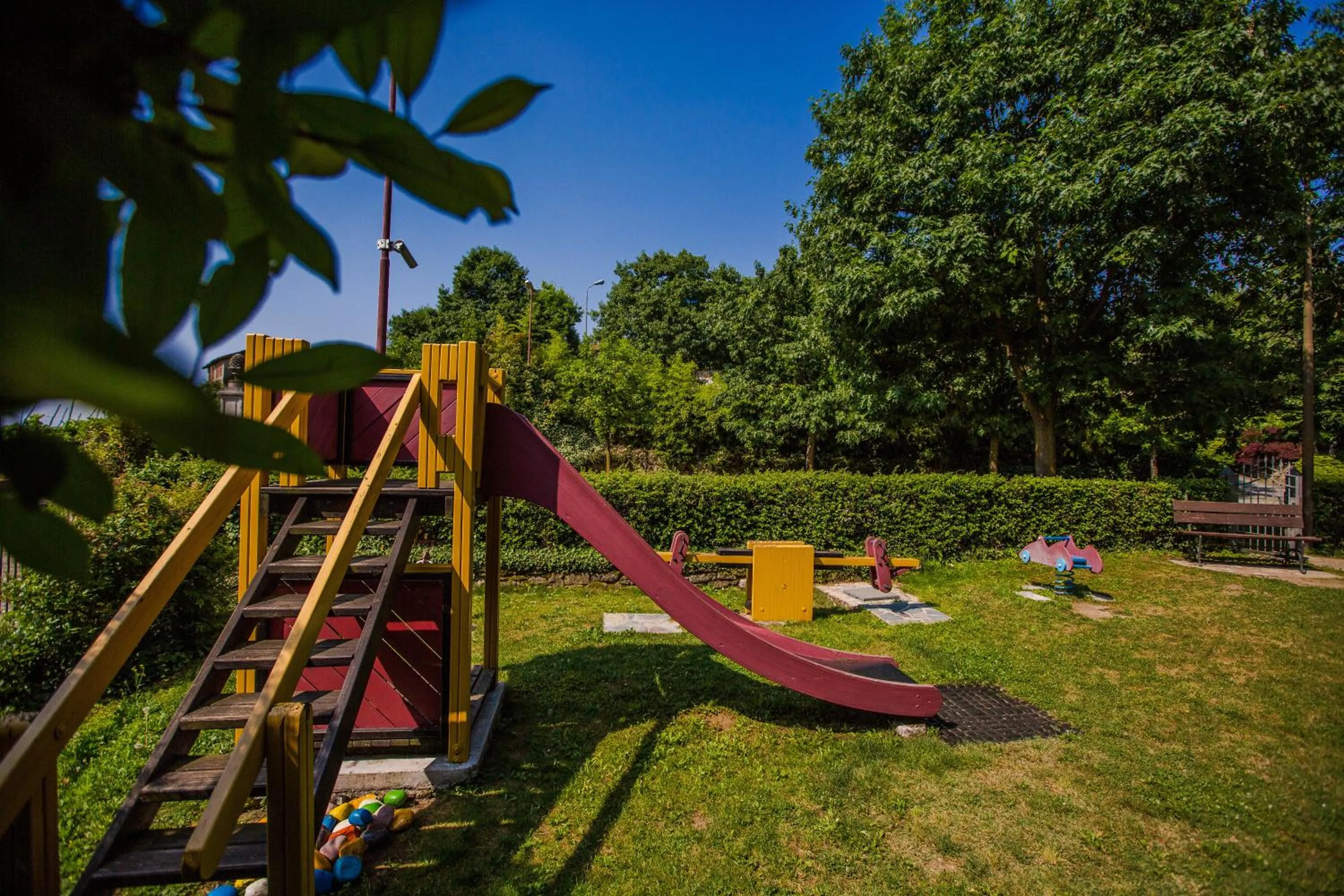 Children play ground in Corte Del Passone