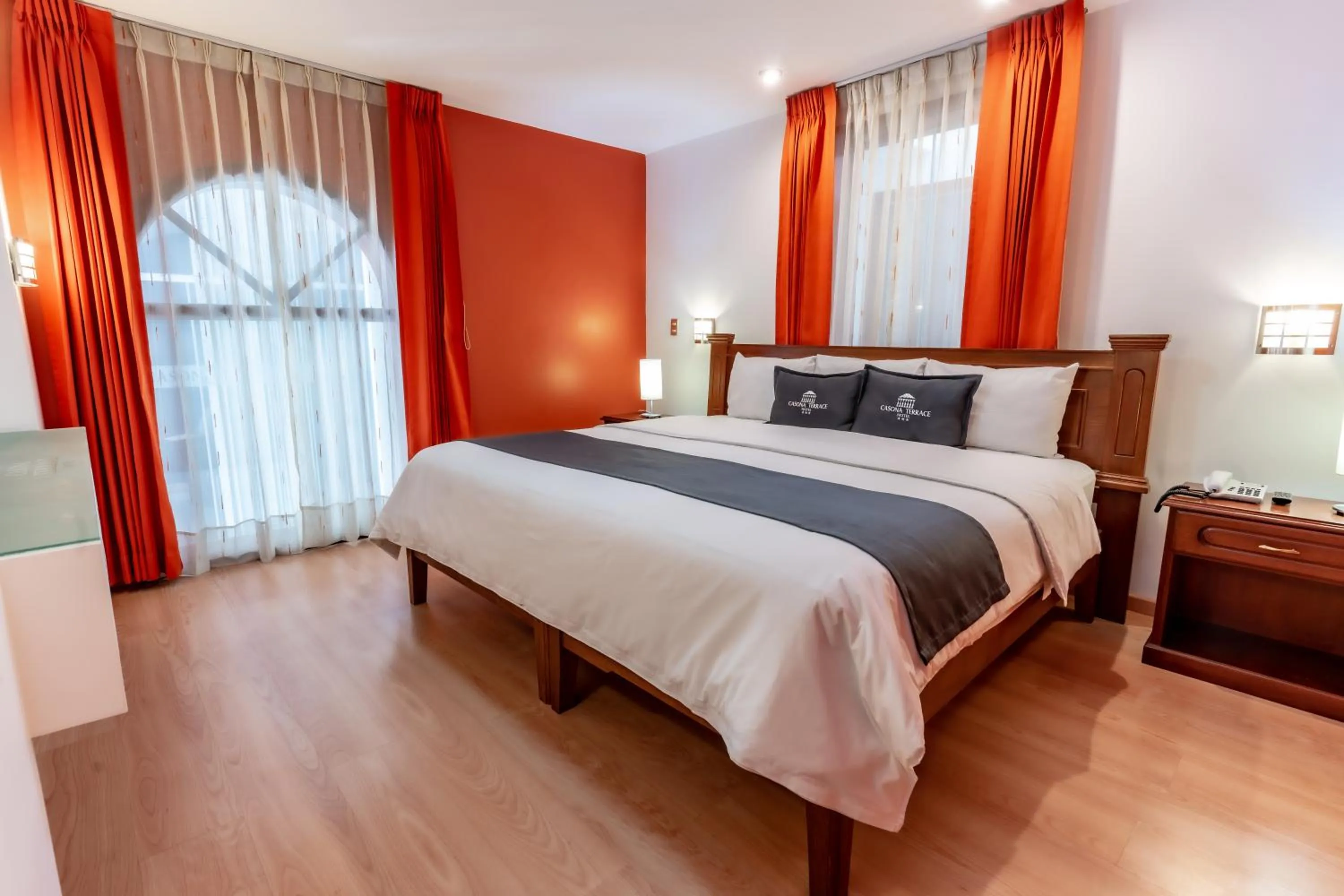 Bed in Casona Terrace Hotel