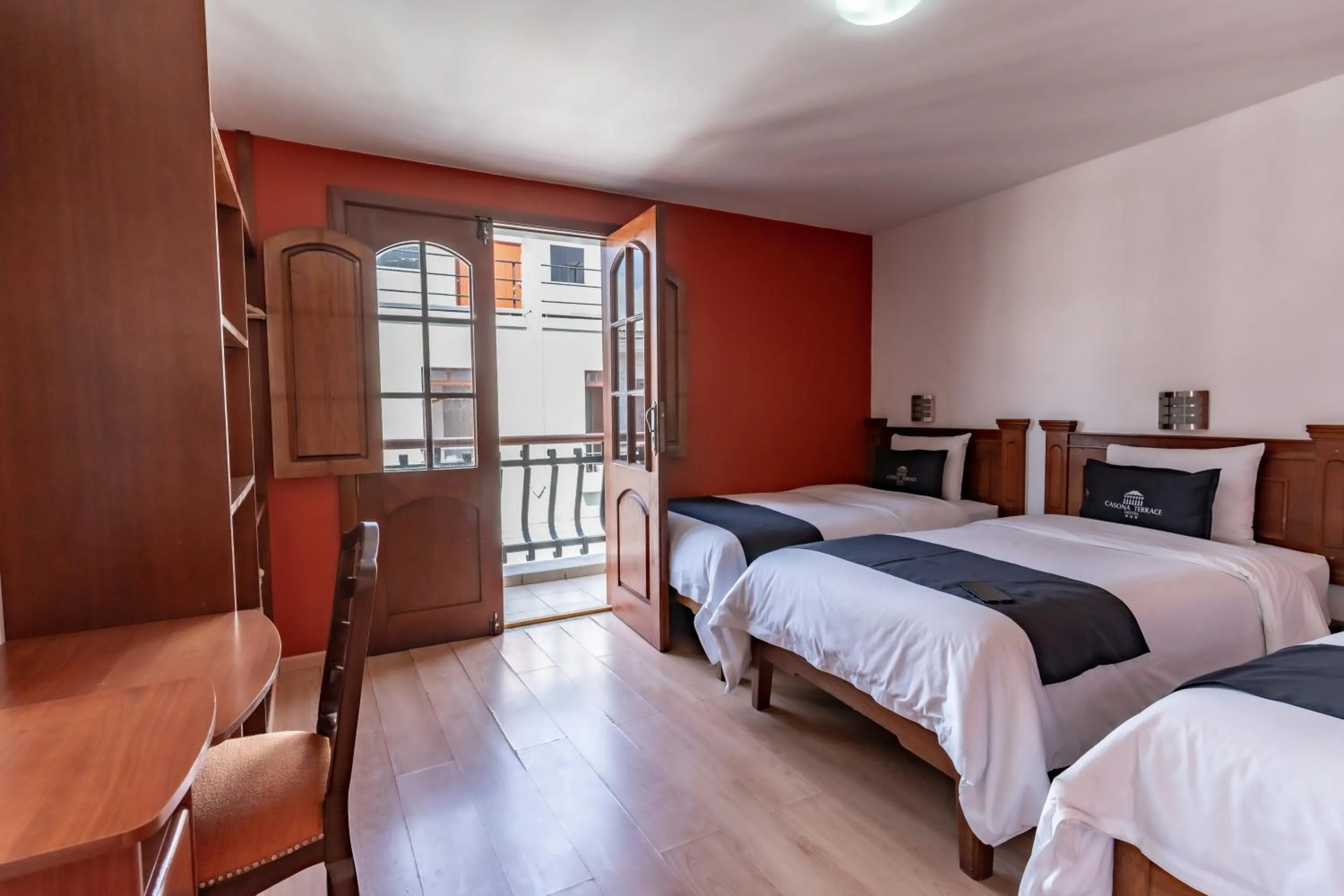 Bed in Casona Terrace Hotel