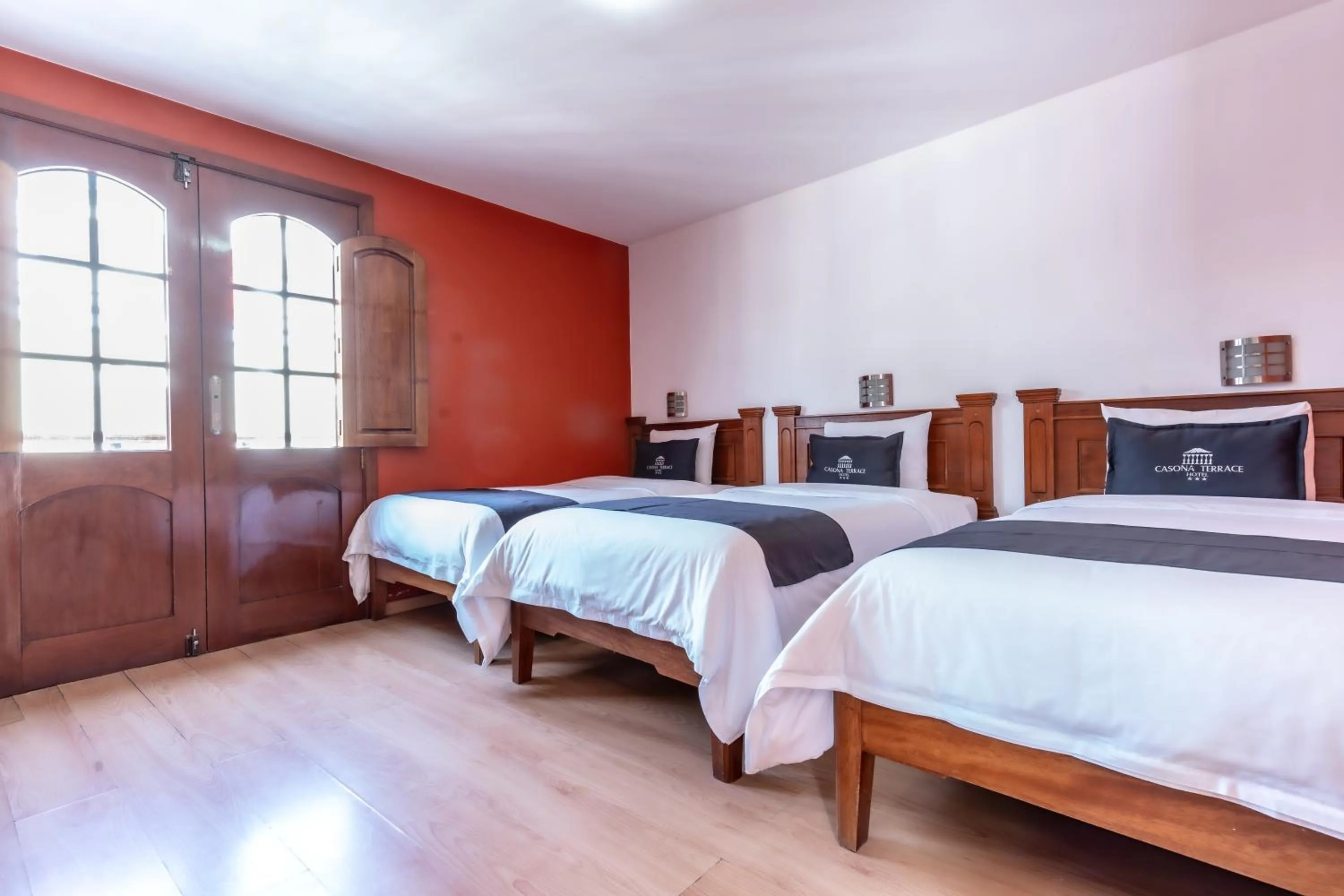 Bed in Casona Terrace Hotel