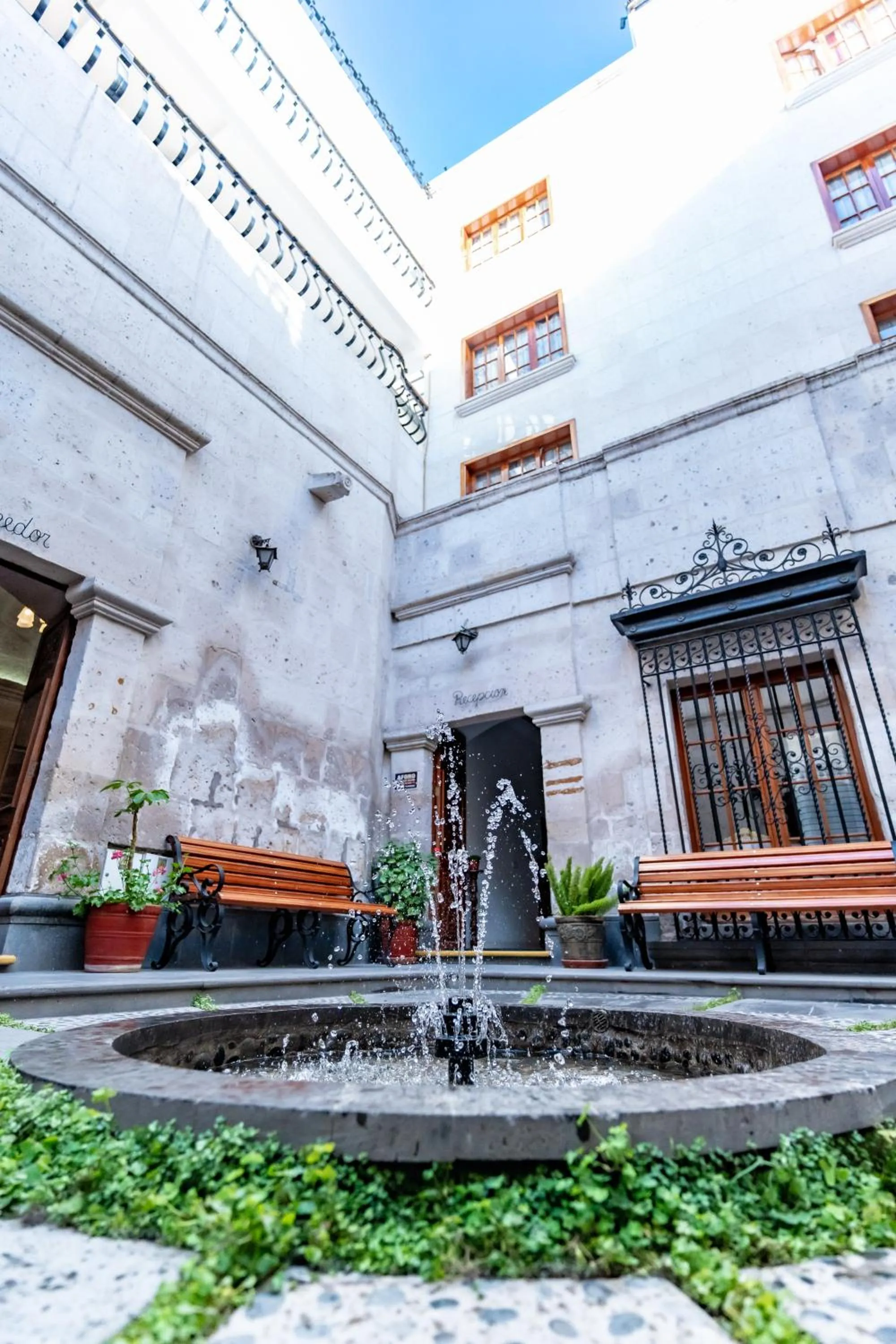 Patio in Casona Terrace Hotel