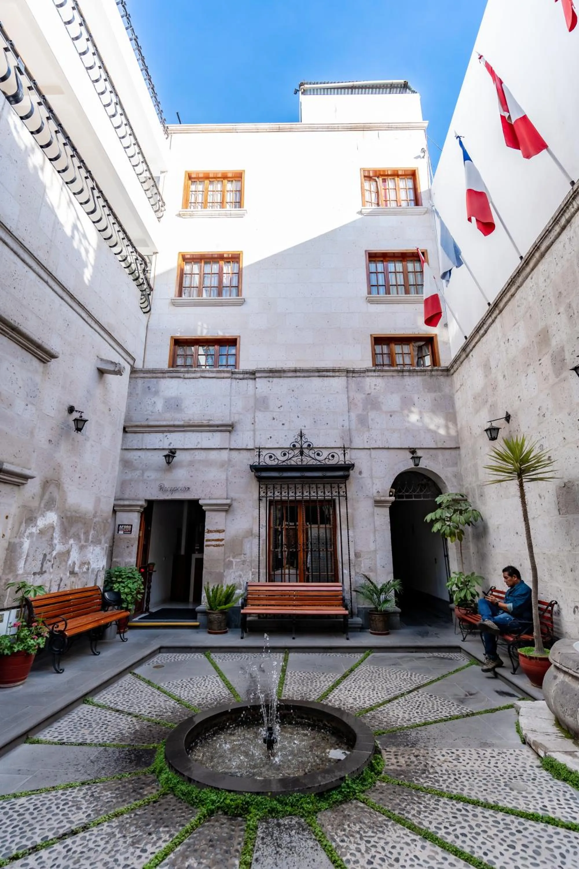 Patio in Casona Terrace Hotel