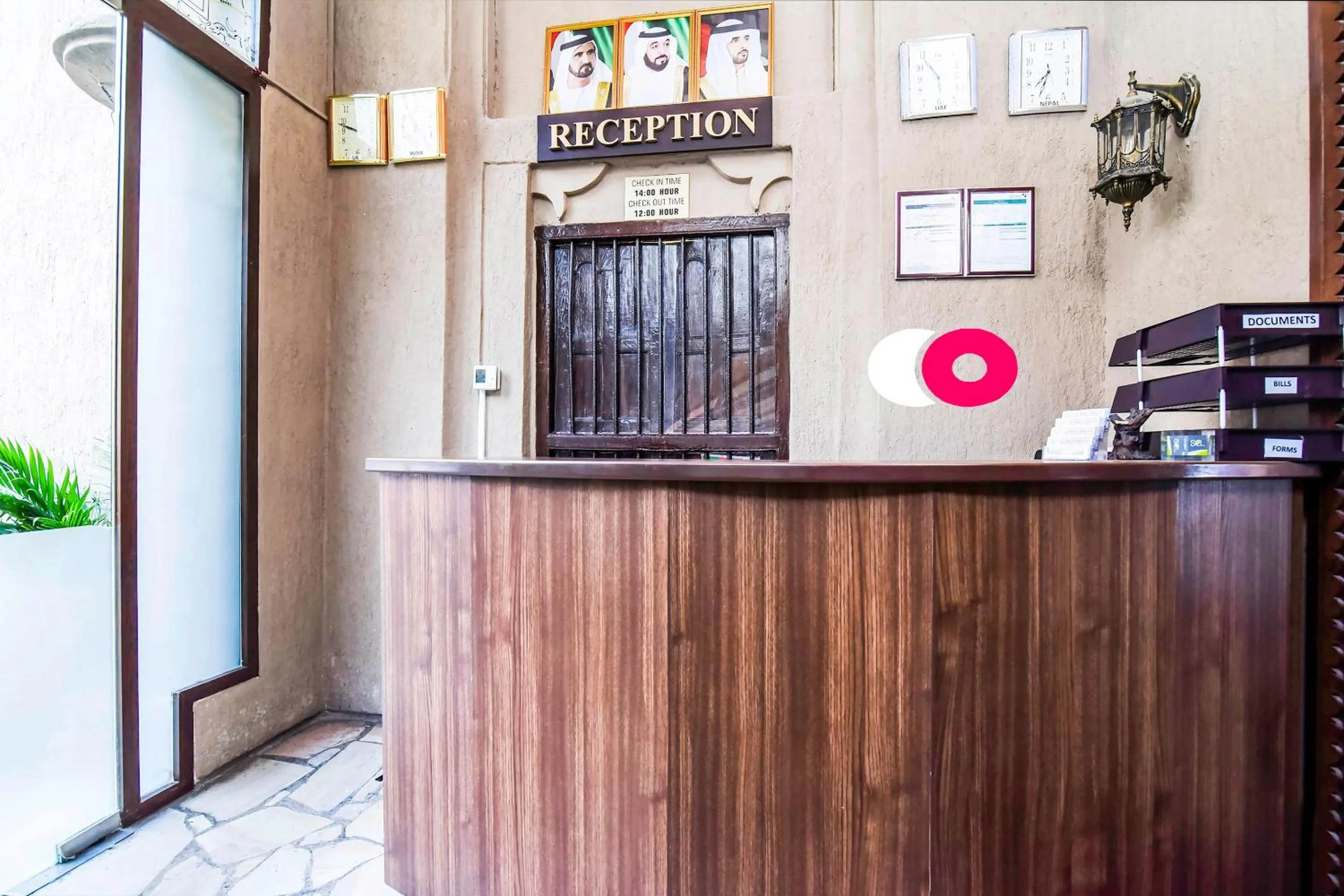 Lobby or reception in Capital O160 Lumbini Dream Garden Guest House LLC