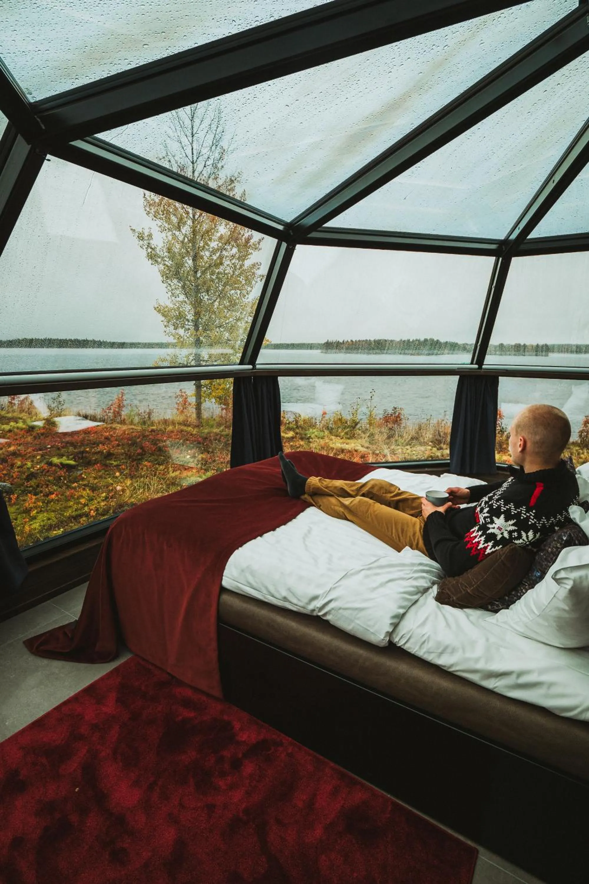 Autumn, Bed in Ranua Resort Arctic Igloos