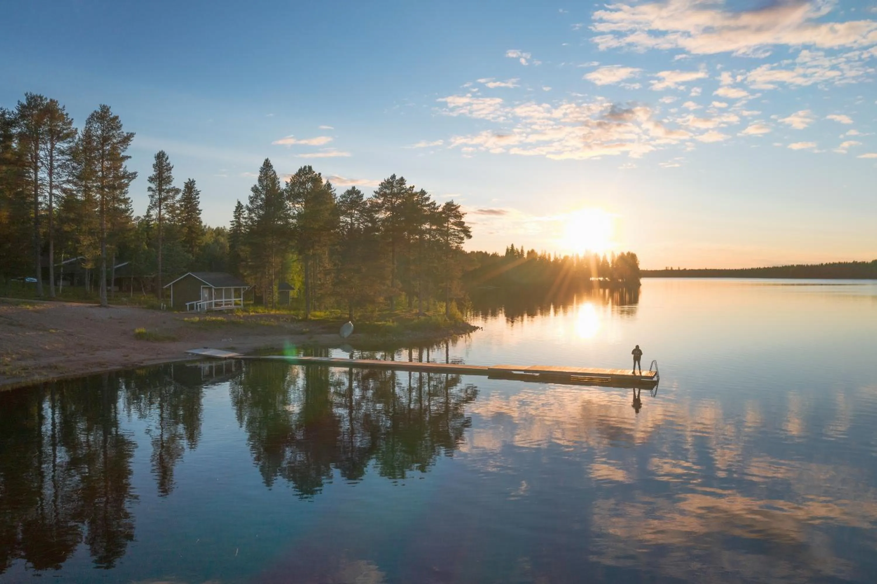 Beach in Ranua Resort Arctic Igloos