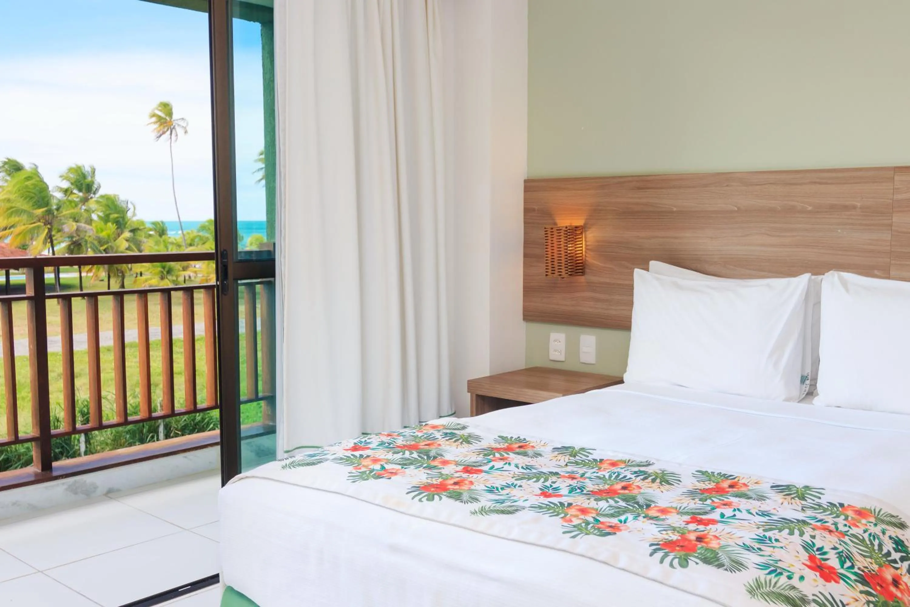 Garden view, Bed in Vivá Porto de Galinhas Resort