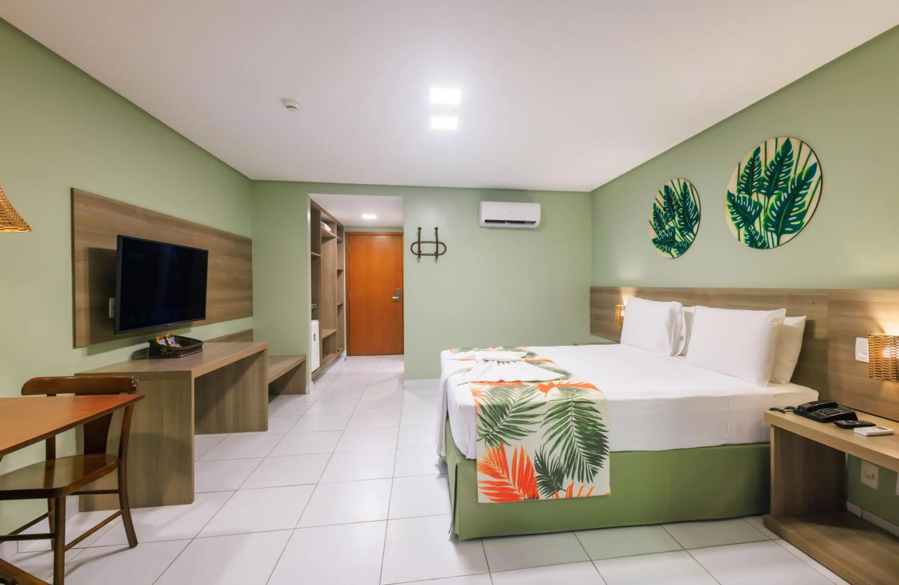 Bed in Vivá Porto de Galinhas Resort