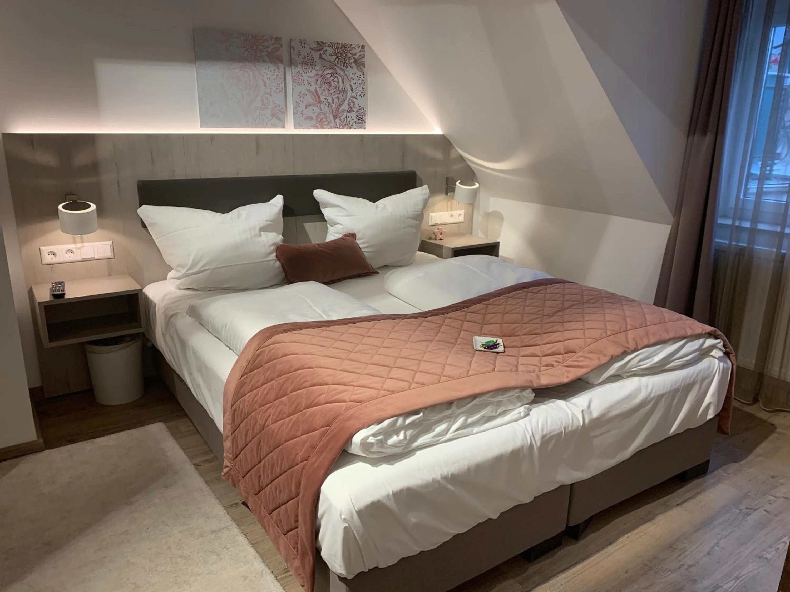 Bed in Boutique Hotel Rose