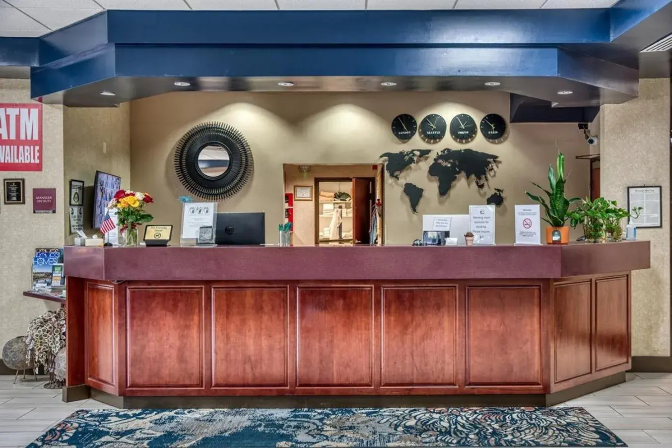 Lobby or reception in Evergreen Inn & Suites Lobby or reception in Evergreen Inn & Suites