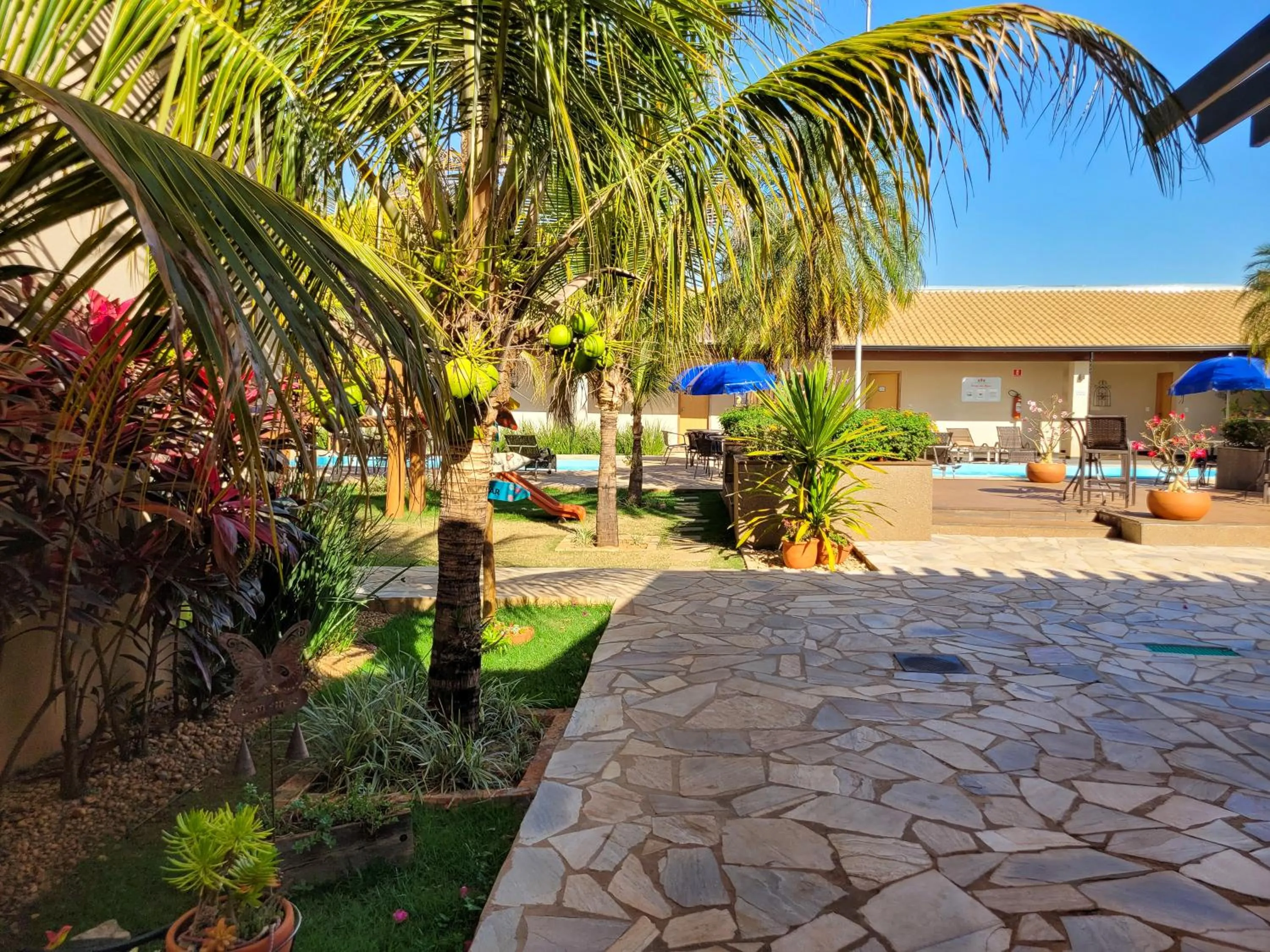 Swimming pool in Hotel Pousada Parque das Águas