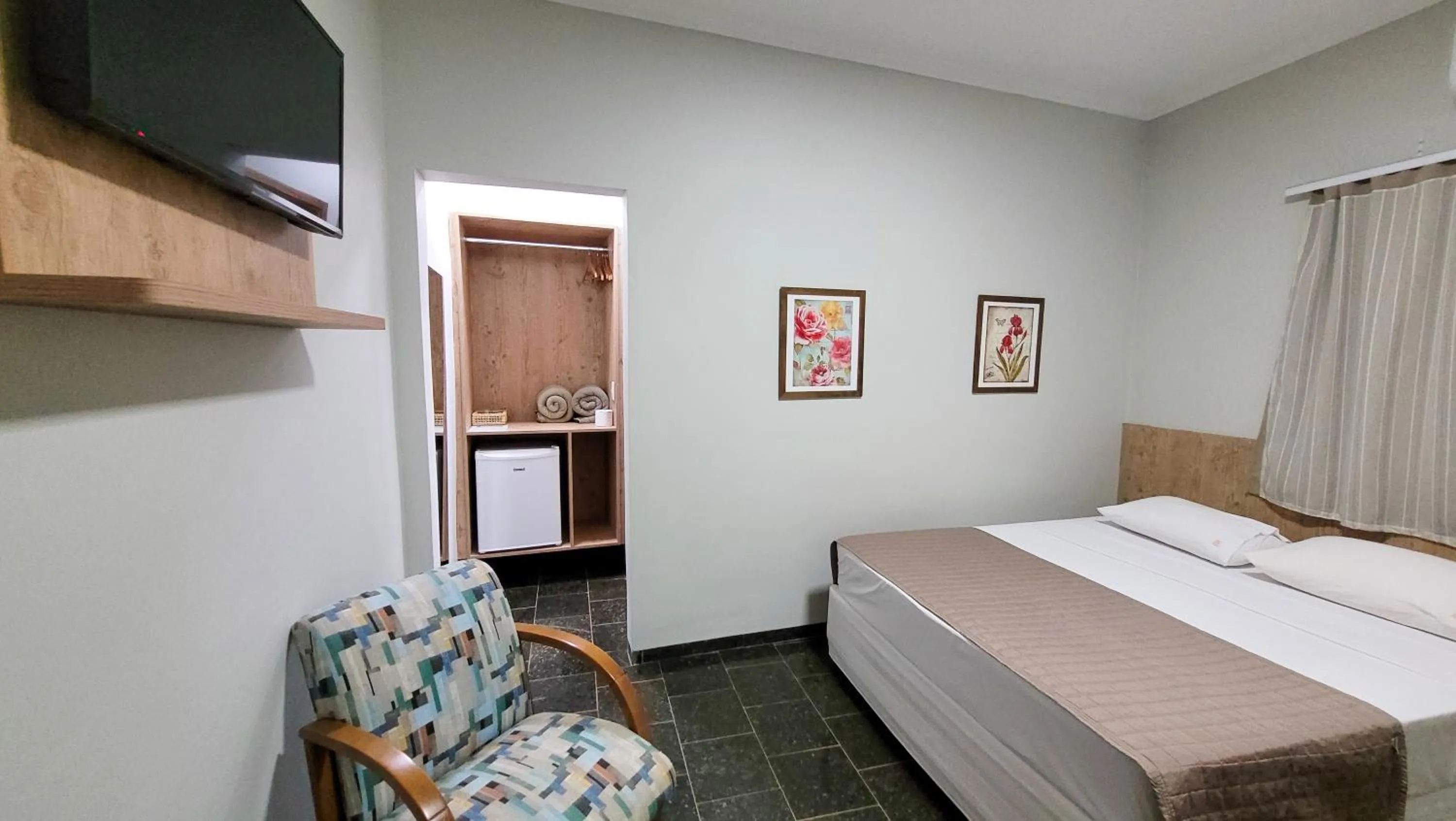 Bedroom, Bed in Hotel Pousada Parque das Águas