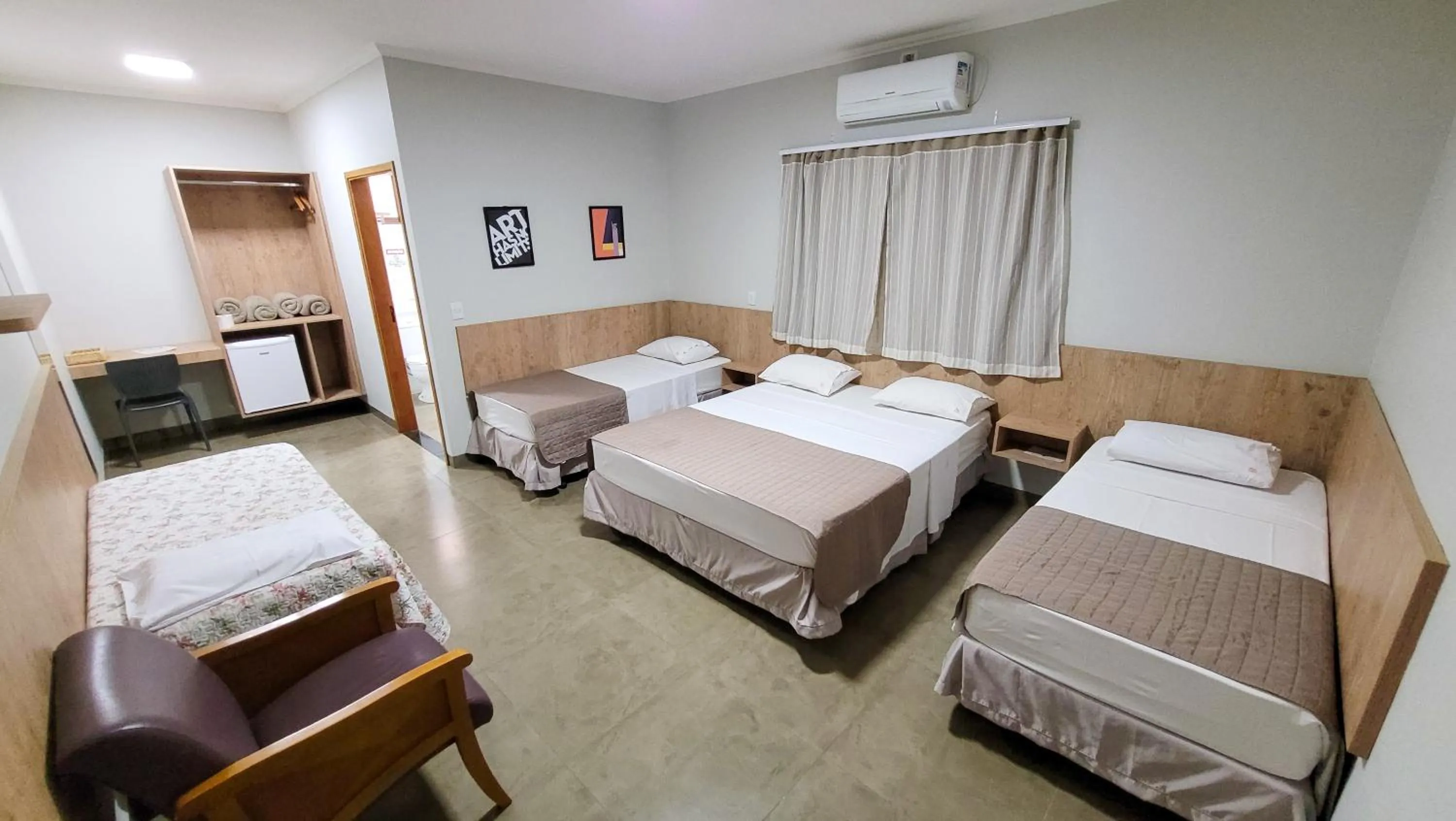 Bedroom, Bed in Hotel Pousada Parque das Águas