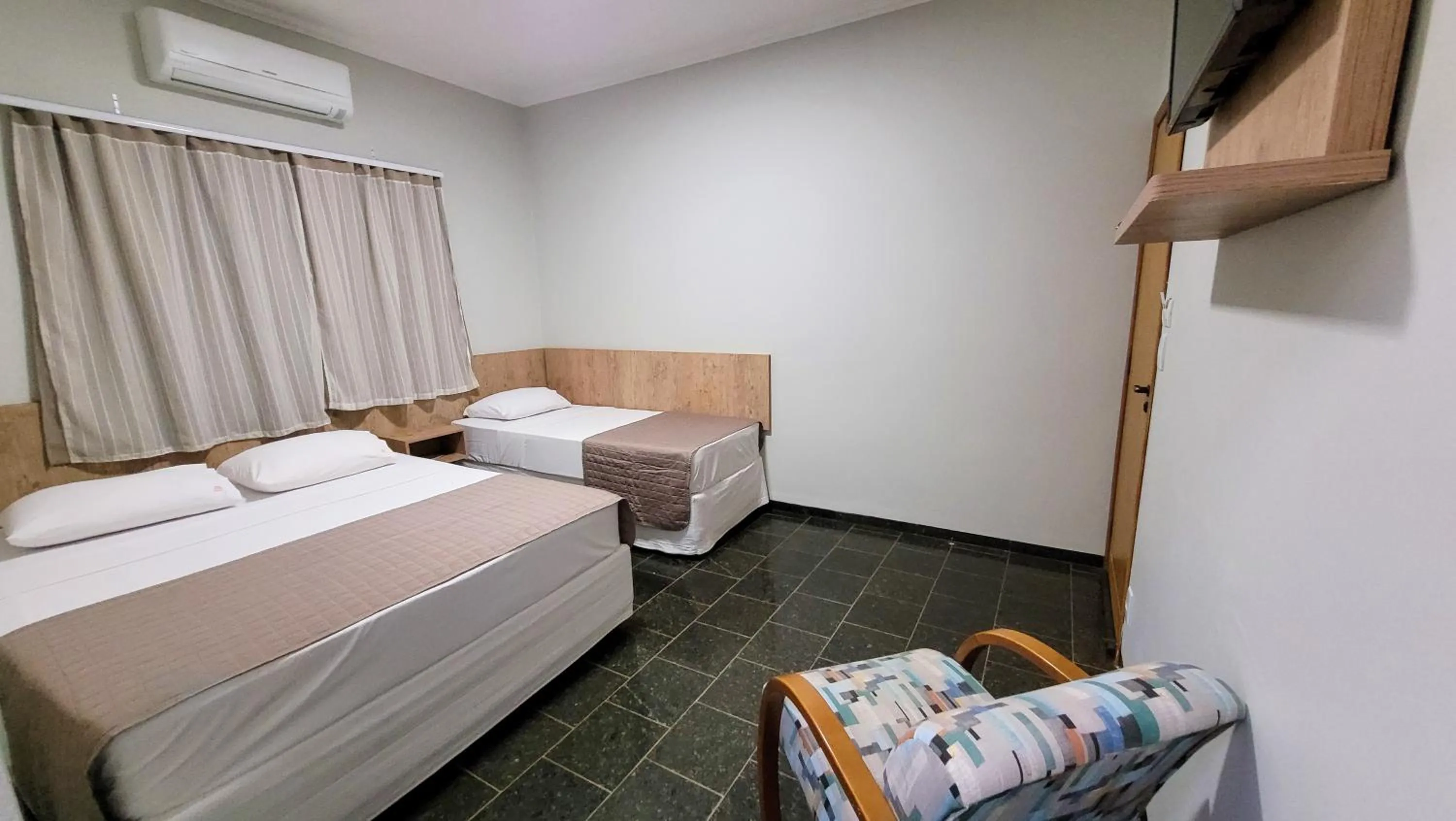 Bedroom, Bed in Hotel Pousada Parque das Águas