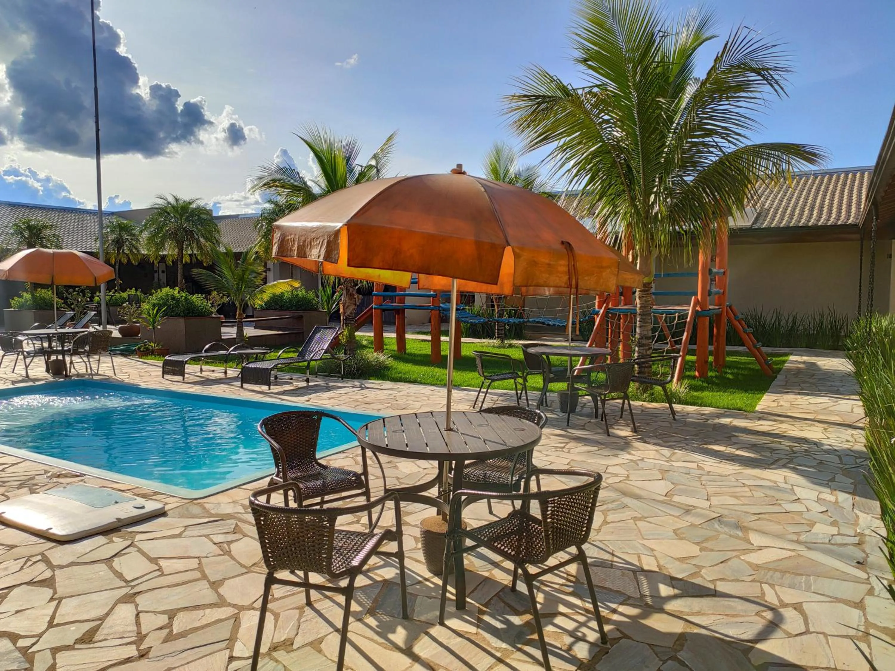 Swimming pool in Hotel Pousada Parque das Águas