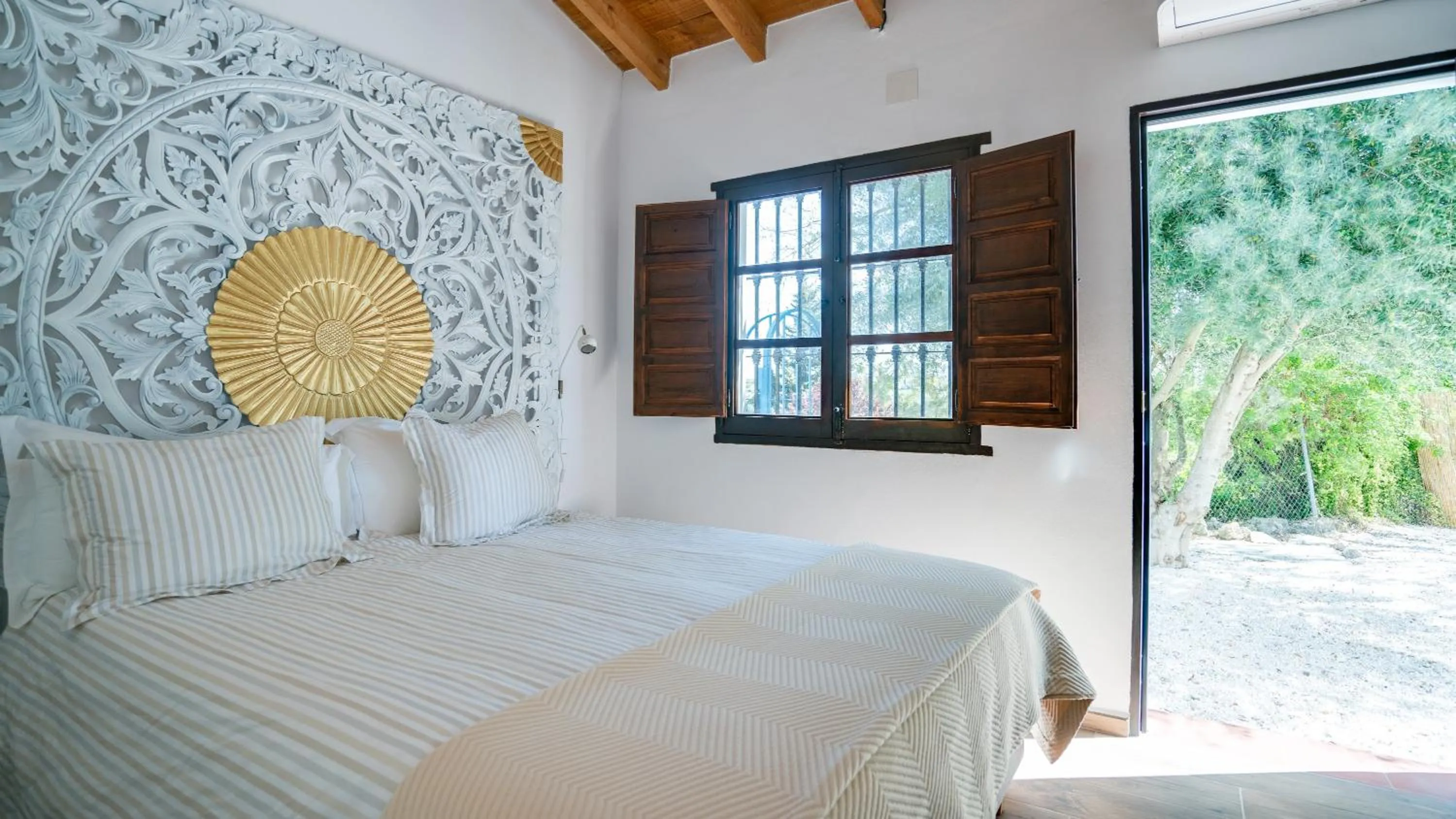 Bed in Casa Baliza, adults only