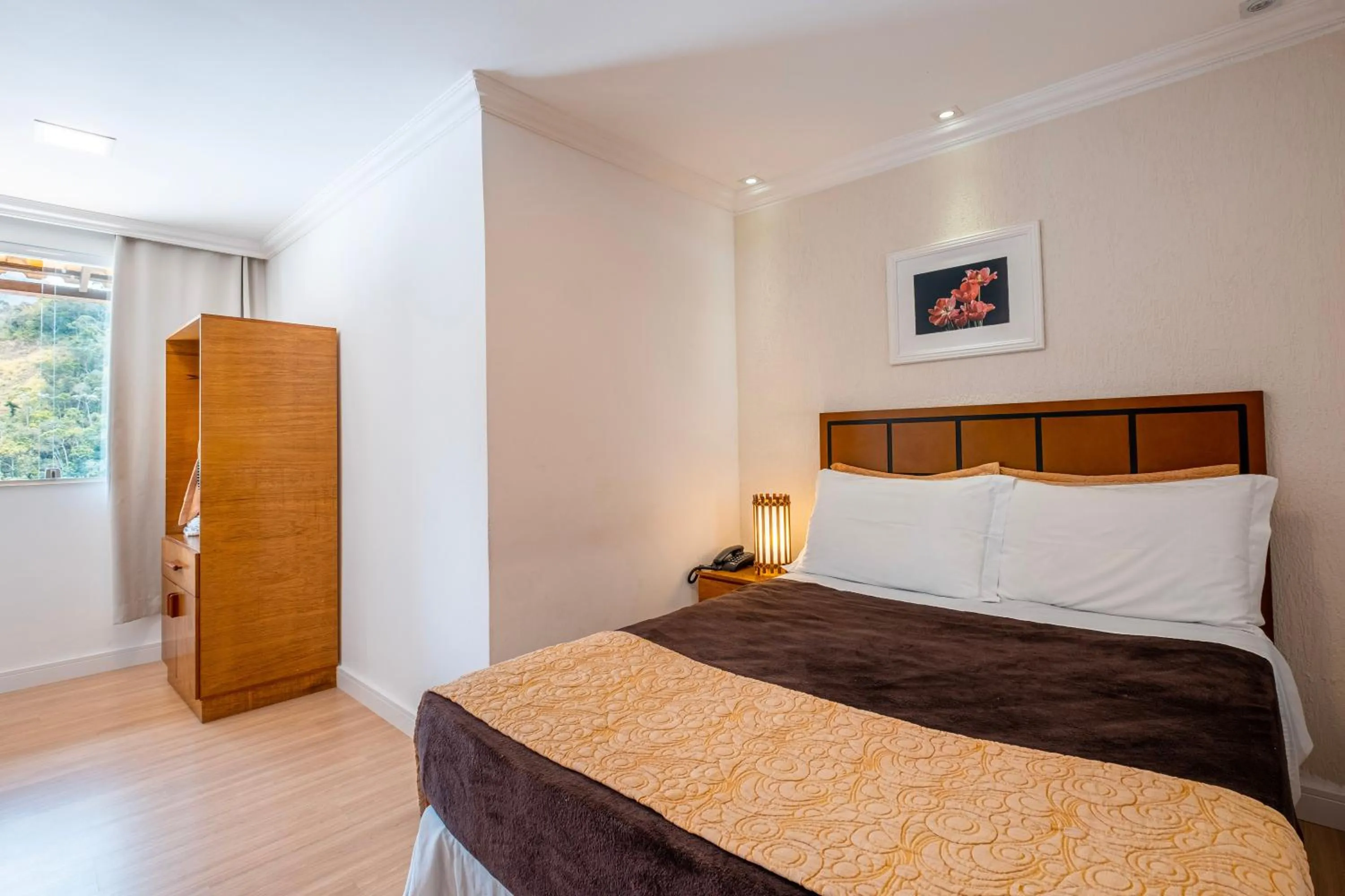 Bed in Hotel Serra Everest