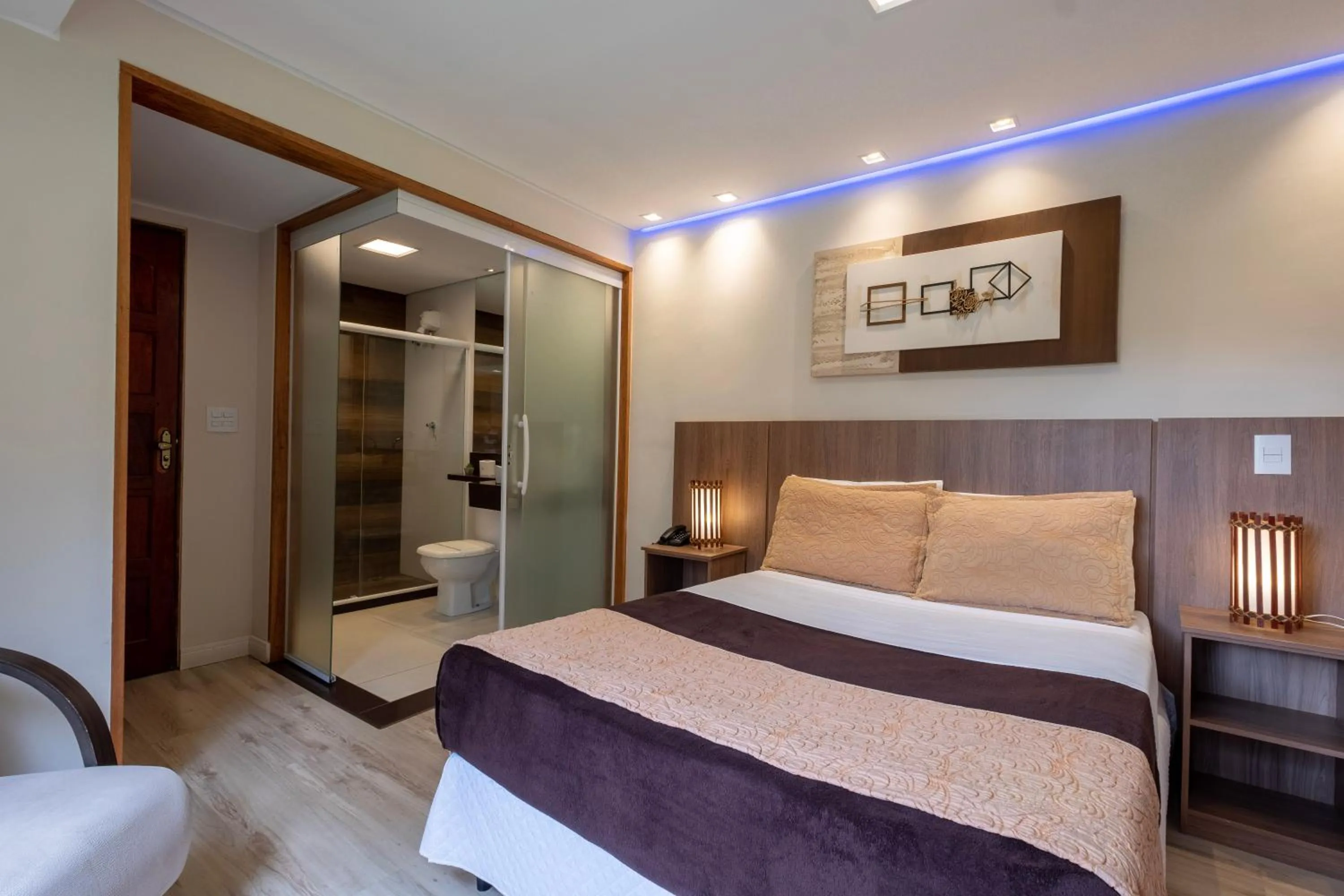 Bed in Hotel Serra Everest