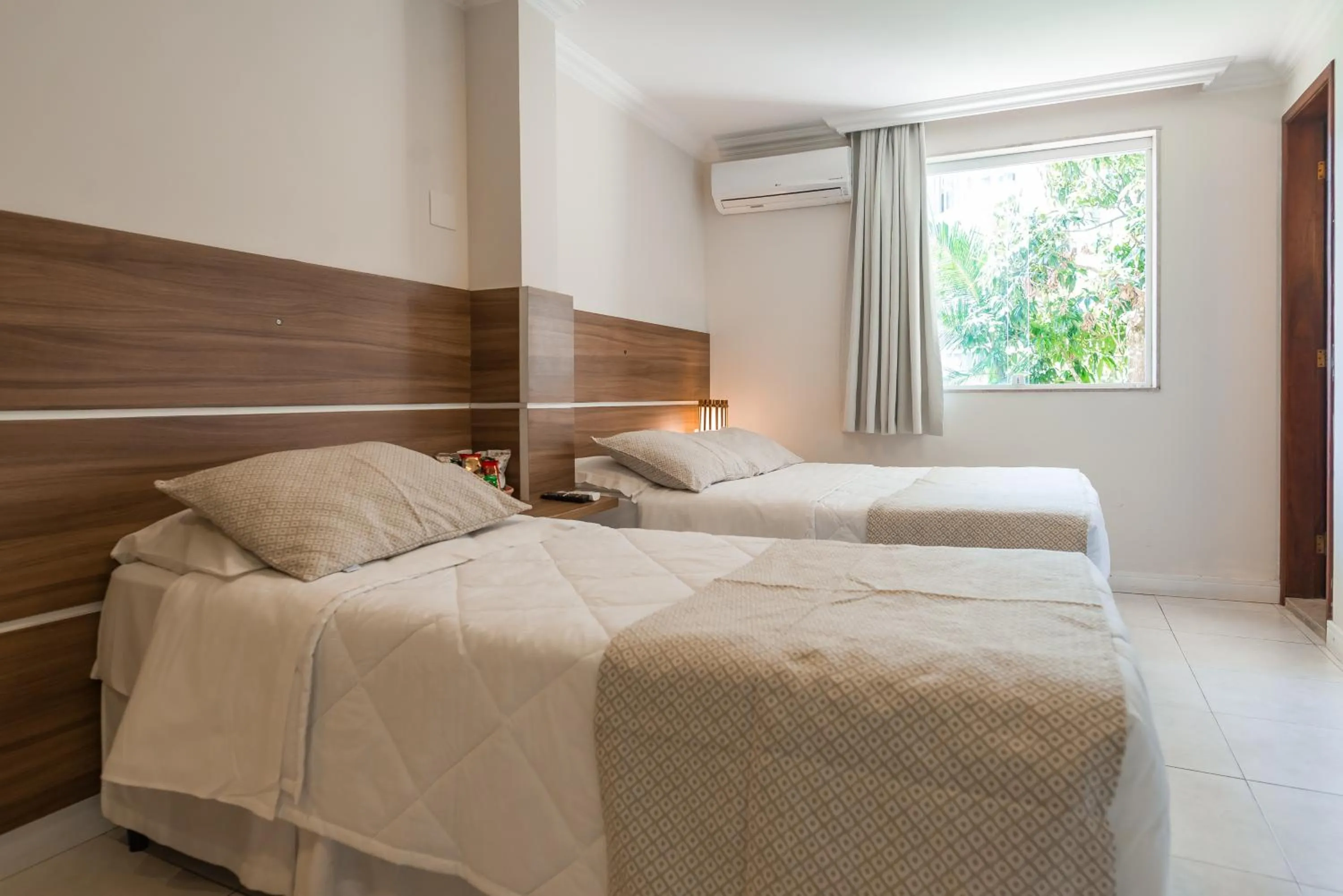 Bed in Hotel Serra Everest