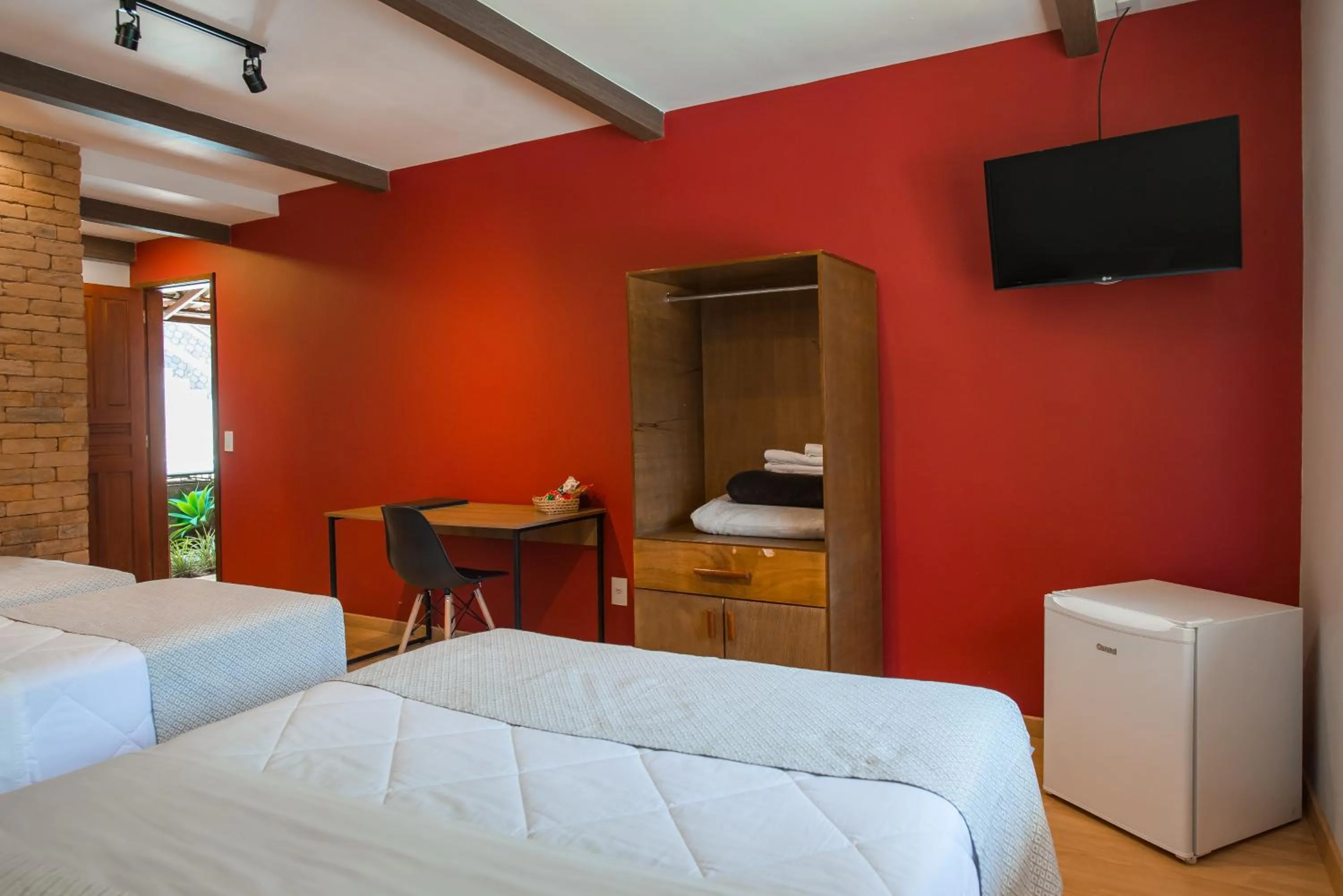 Bed in Hotel Serra Everest