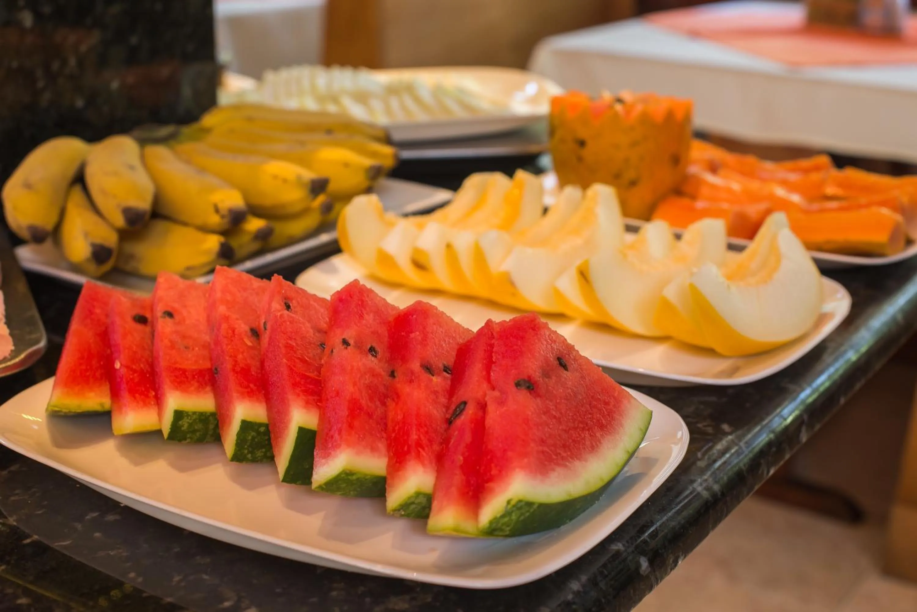 Food in Hotel Serra Everest