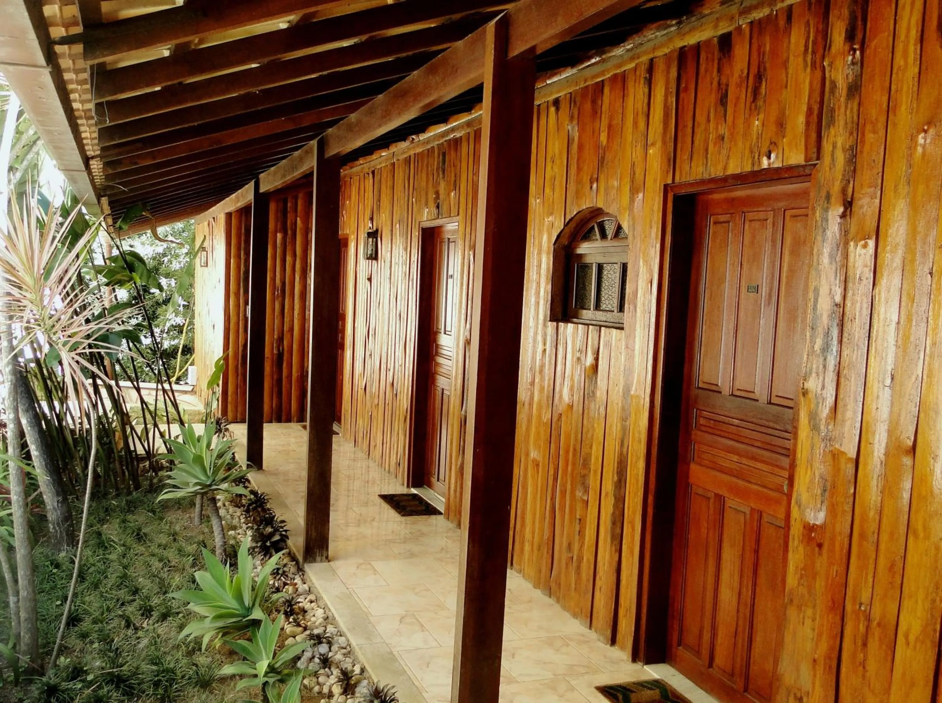 Facade/entrance in Hotel Serra Everest