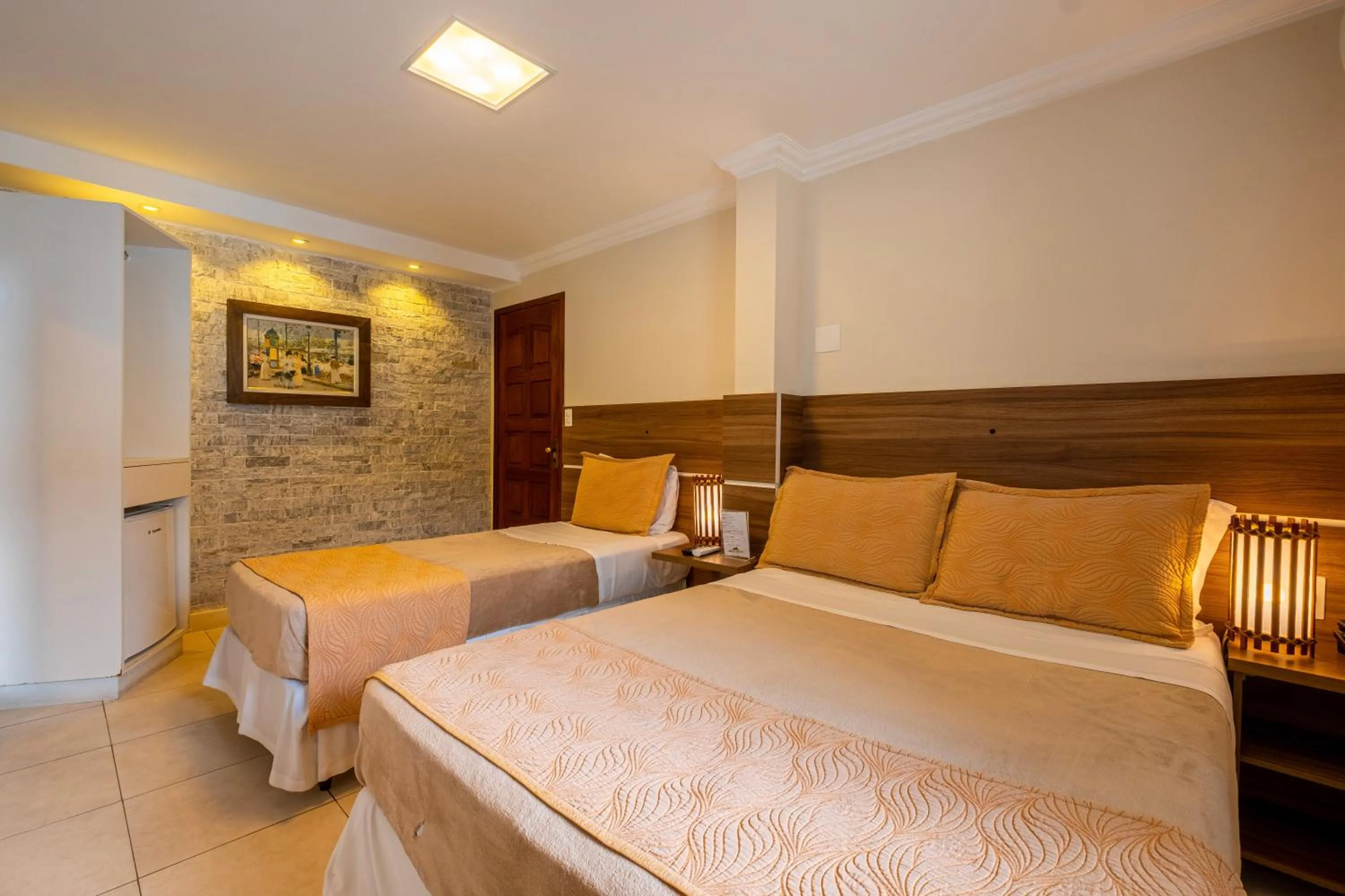Bed in Hotel Serra Everest