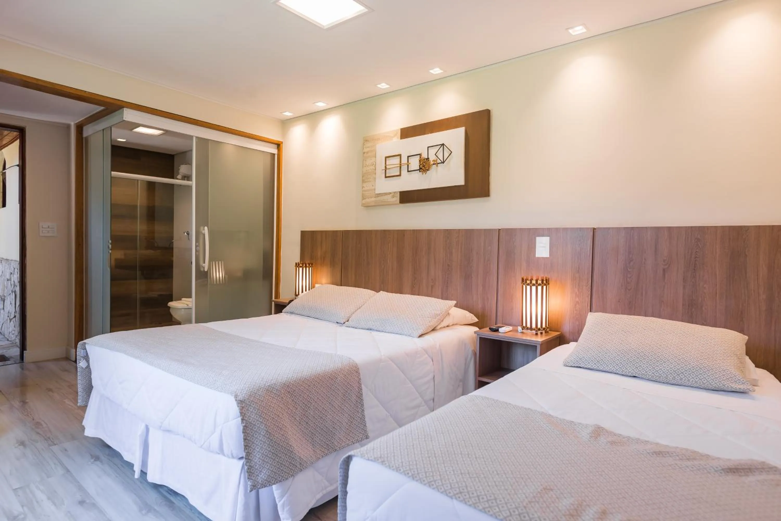 Bed in Hotel Serra Everest