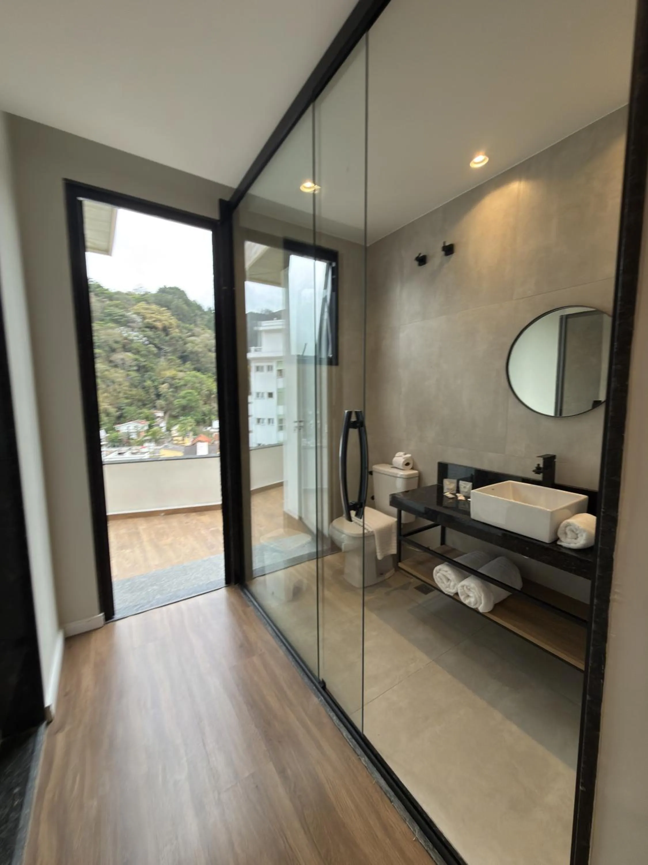Bathroom in Hotel Serra Everest