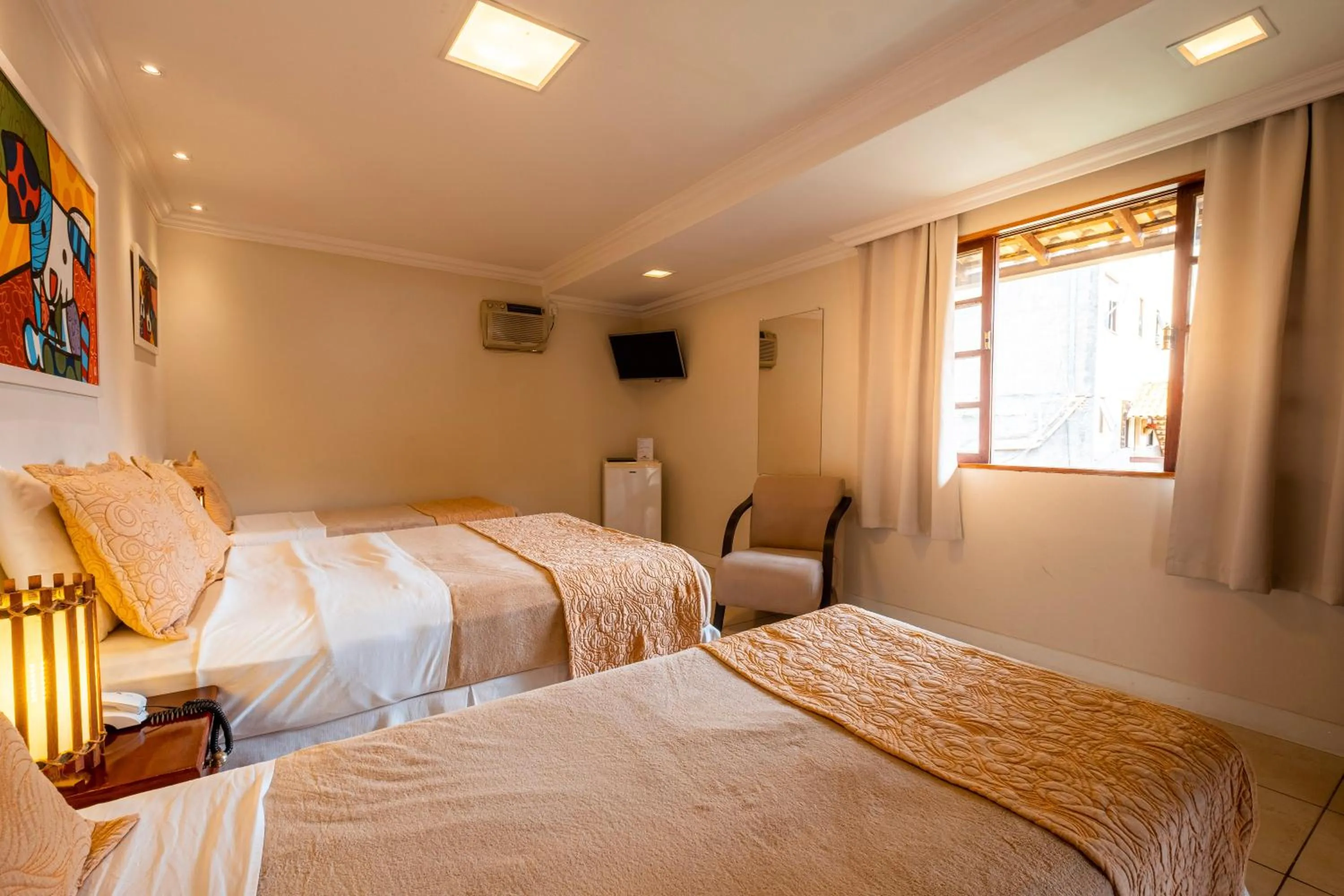 Bed in Hotel Serra Everest