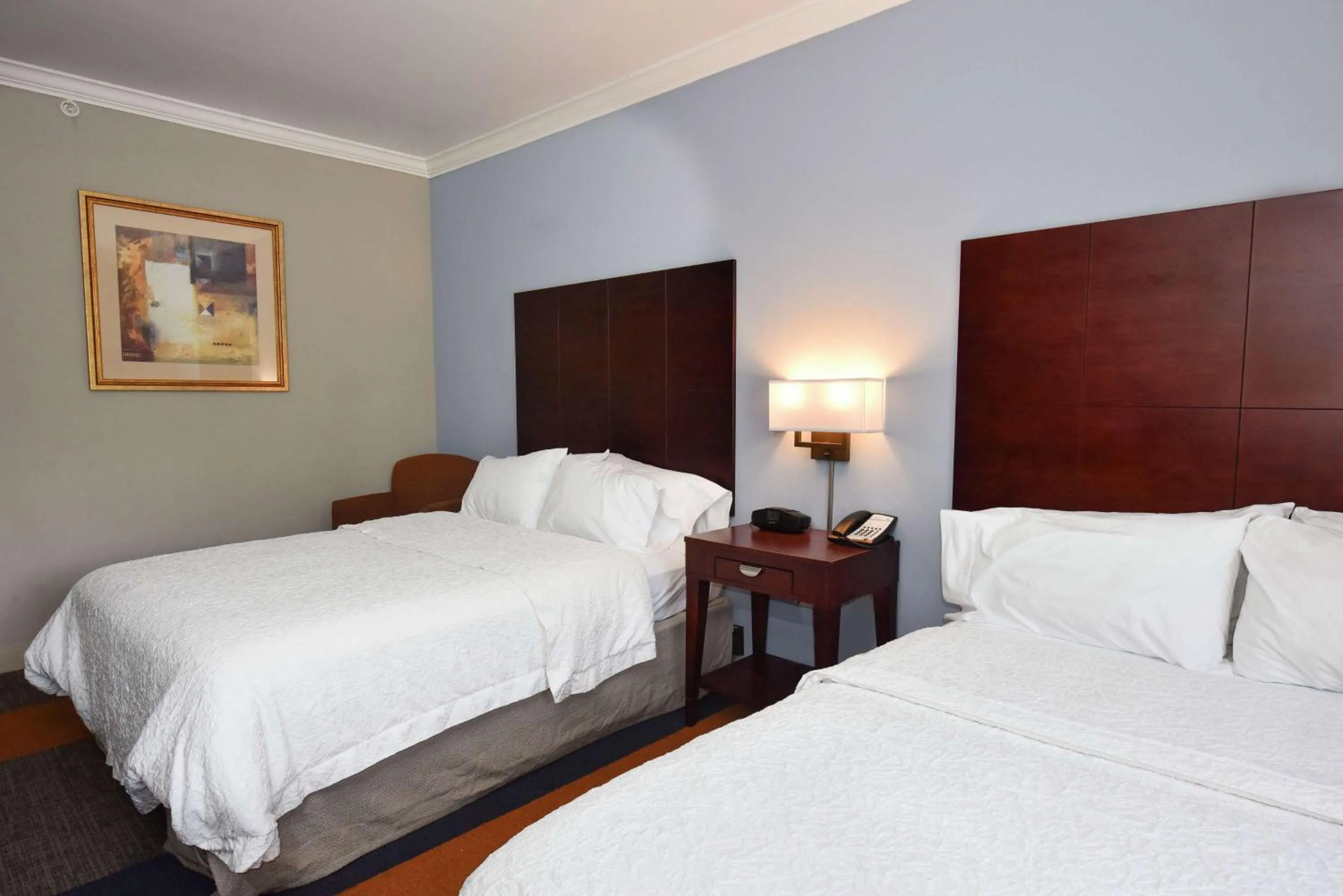 Bed in Hampton Inn Alexander City