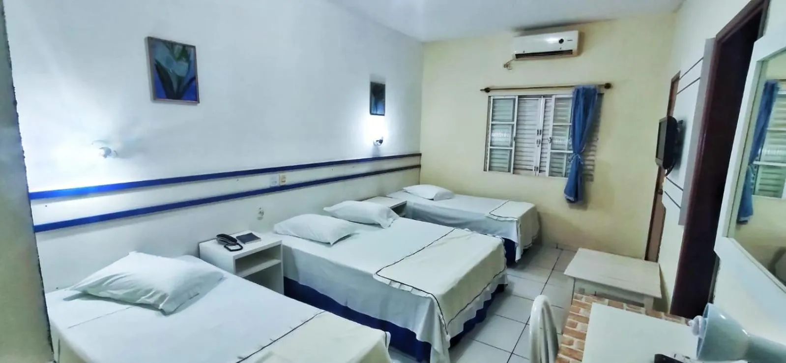 Bed in Hotel Lago Azul