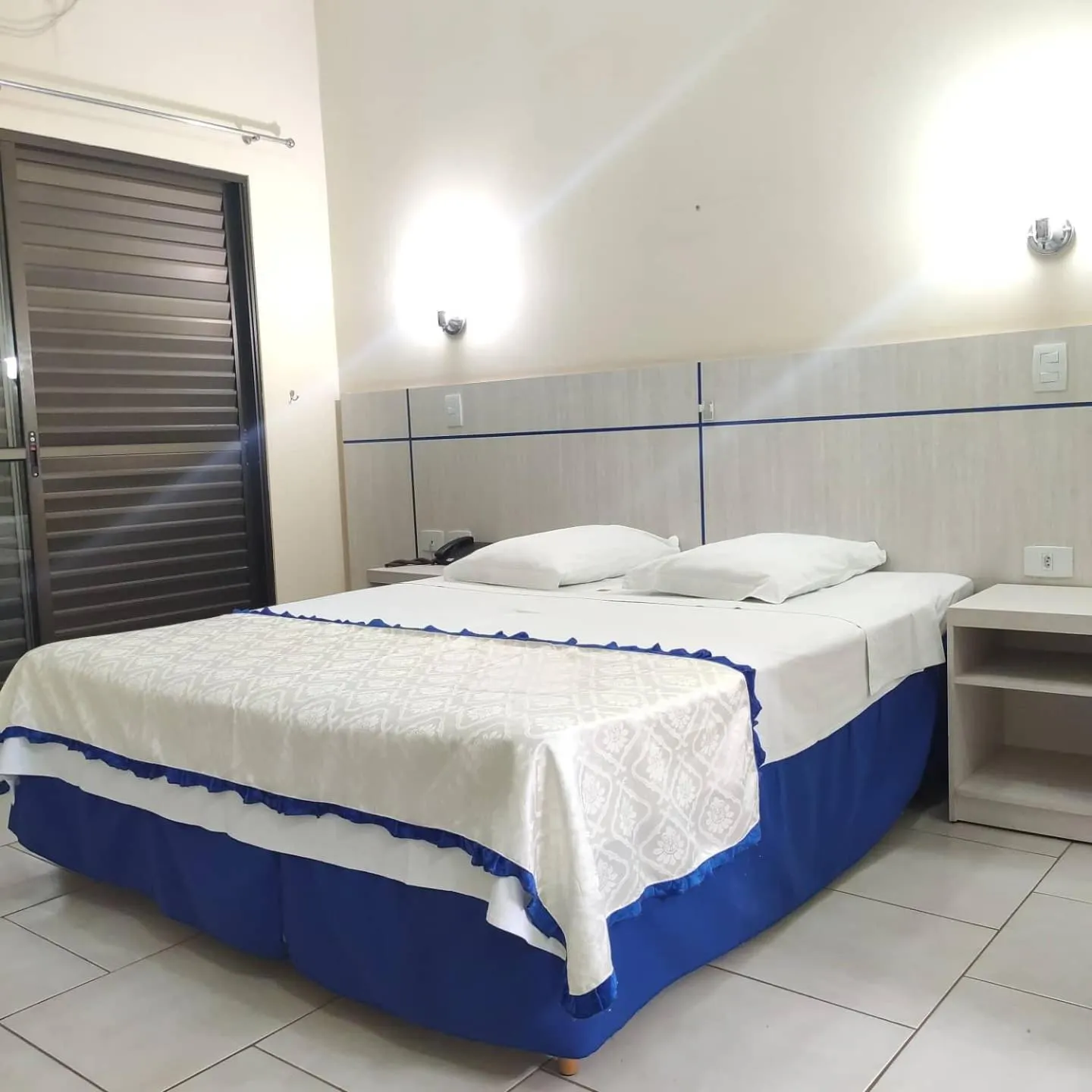 Bed in Hotel Lago Azul