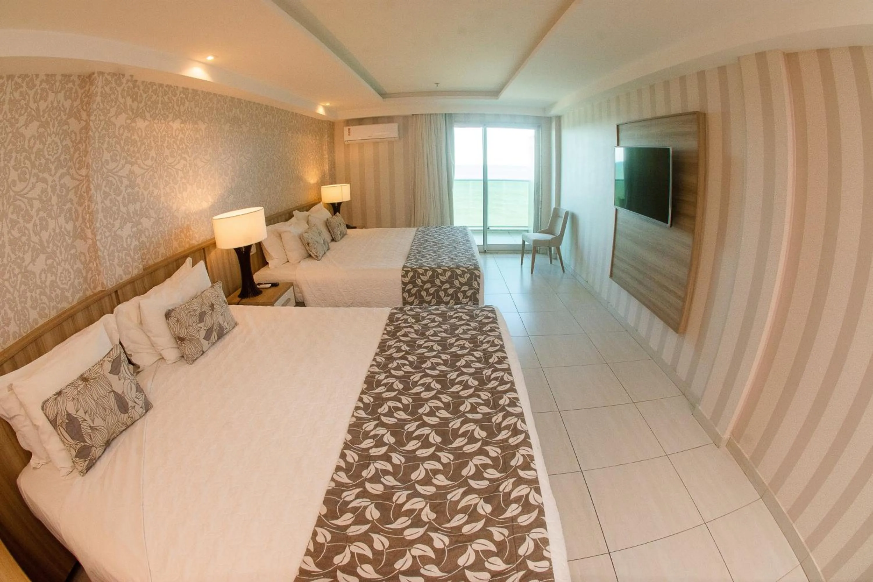 Bedroom, Bed in Paradiso Macae Hotel