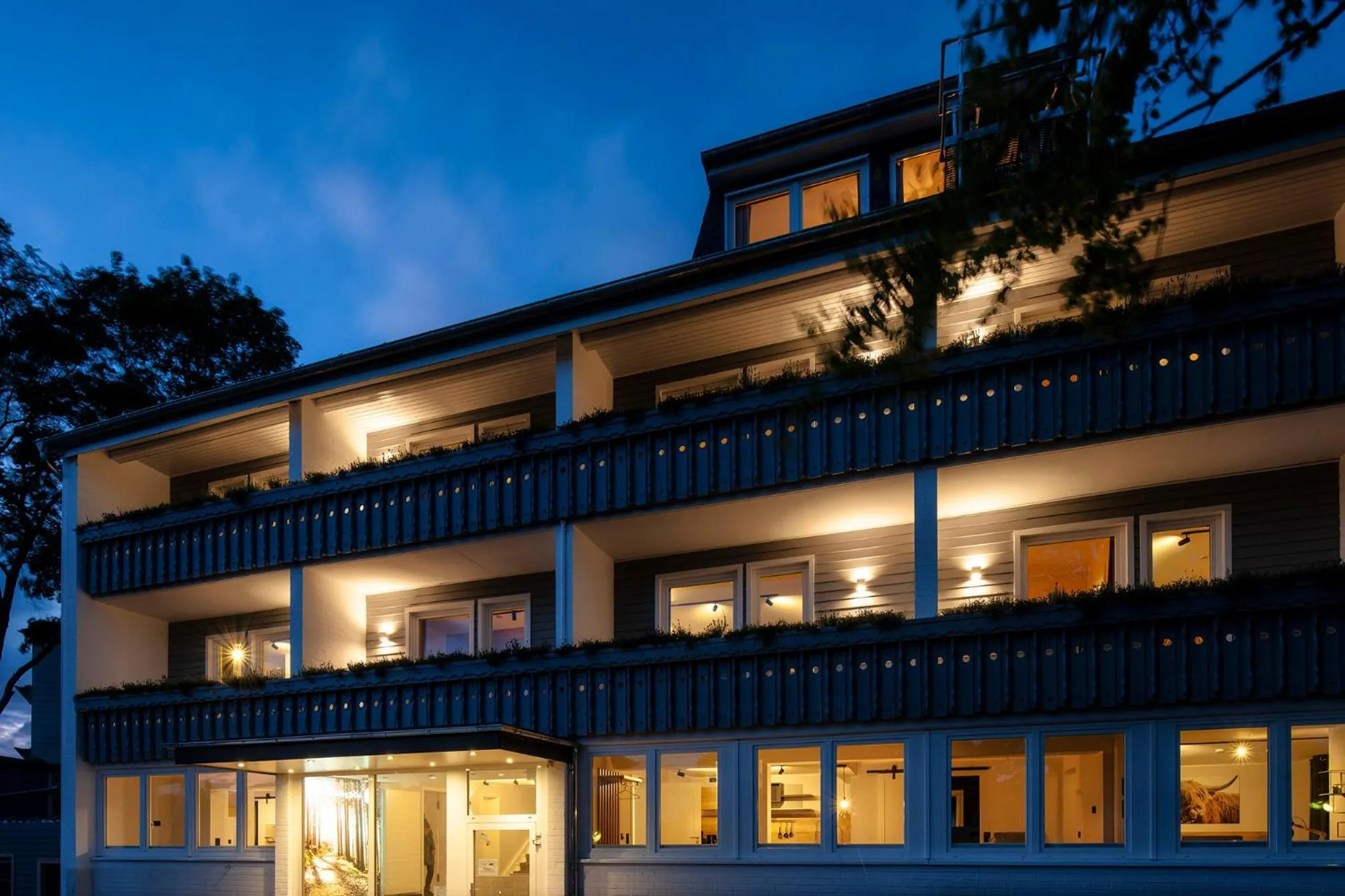 Property building in Berg und Tal Hotel & Apartments