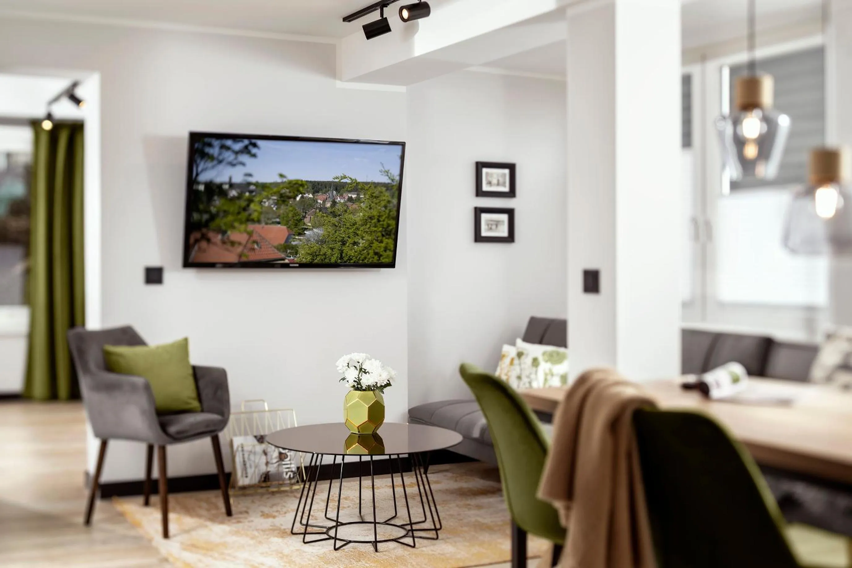 Living room in Berg und Tal Hotel & Apartments