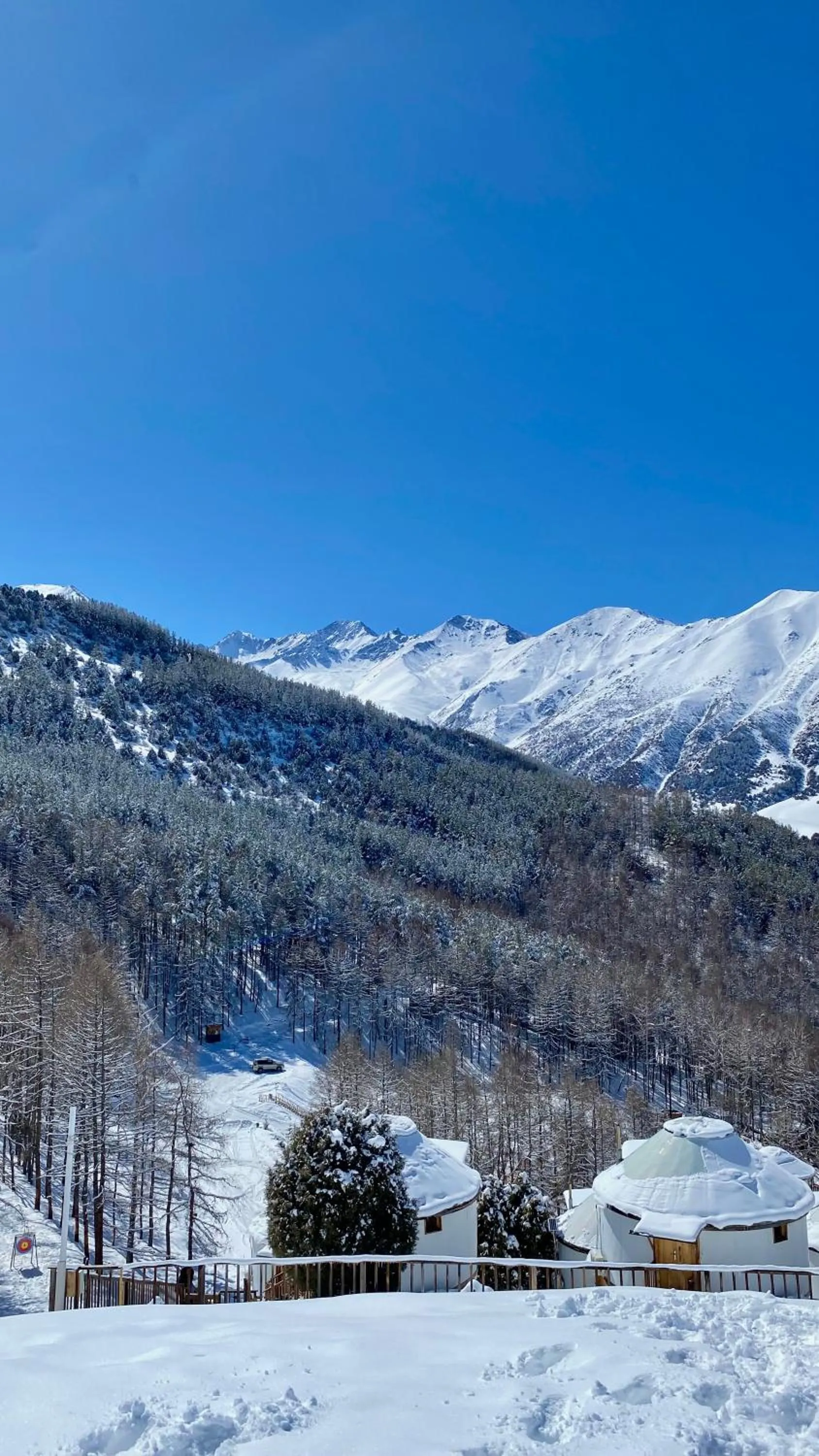 Mountain view in Supara Chunkurchak