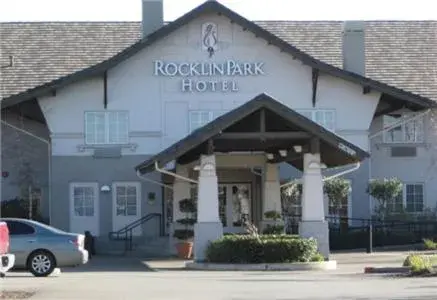 Property logo or sign in Rocklin Park Hotel