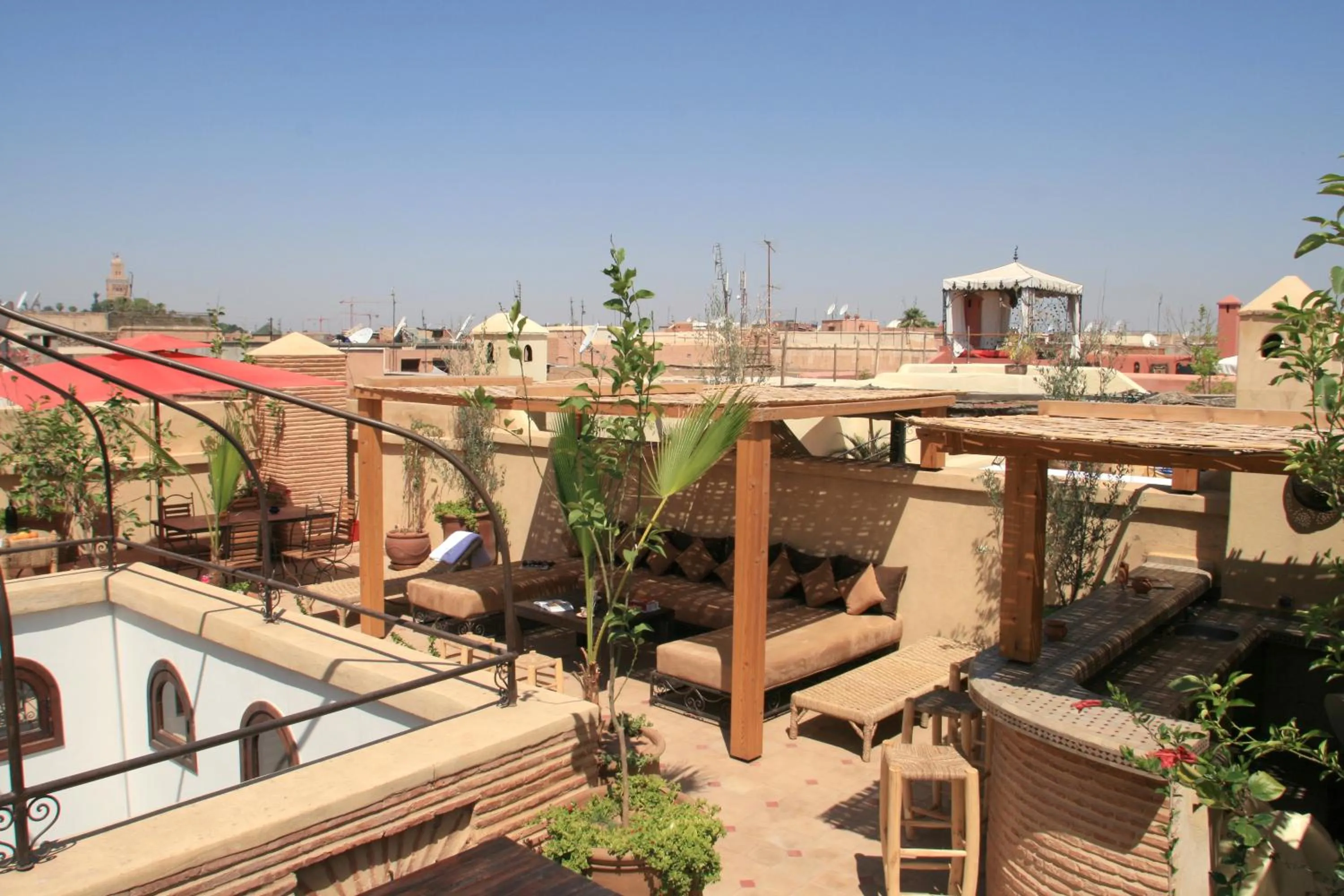 Patio in Riad L'Emir