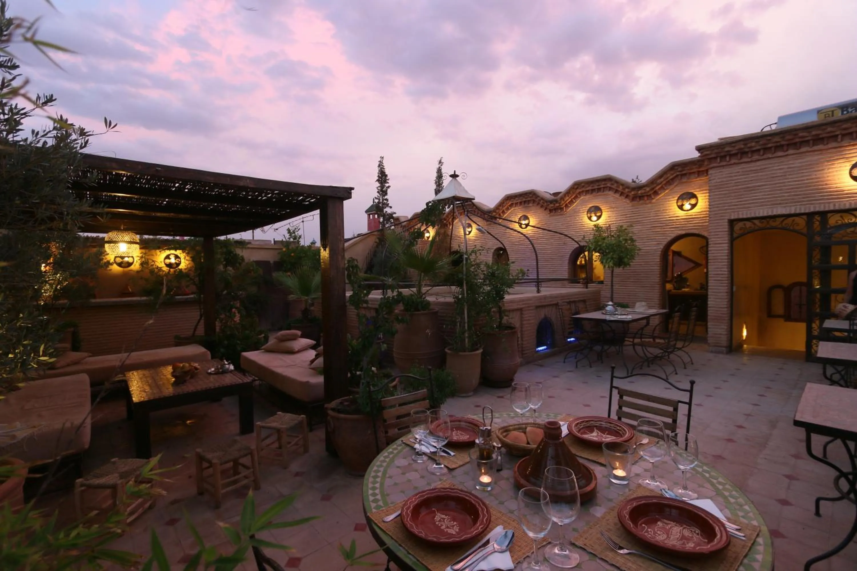 Dinner in Riad L'Emir