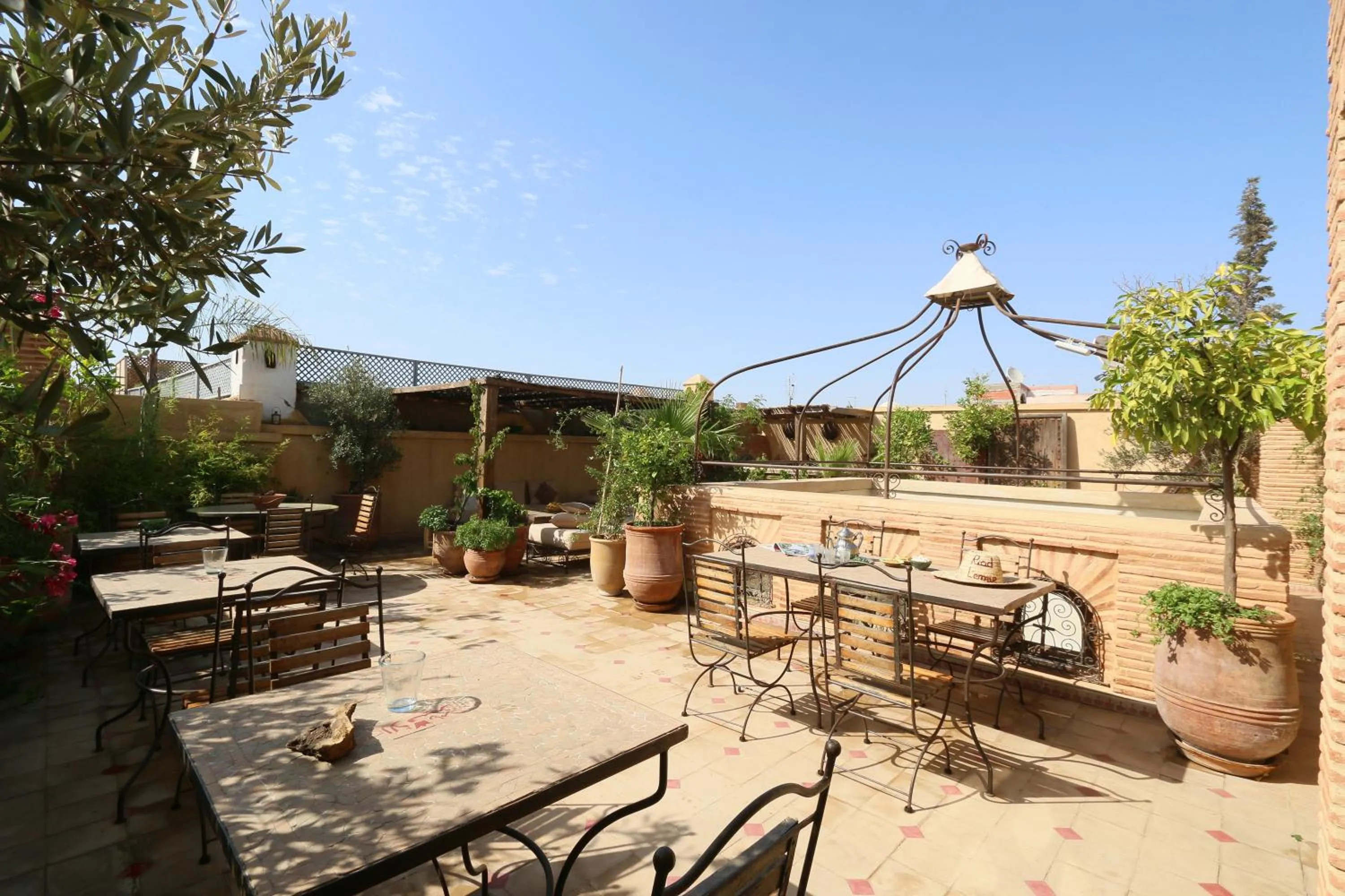 Patio in Riad L'Emir
