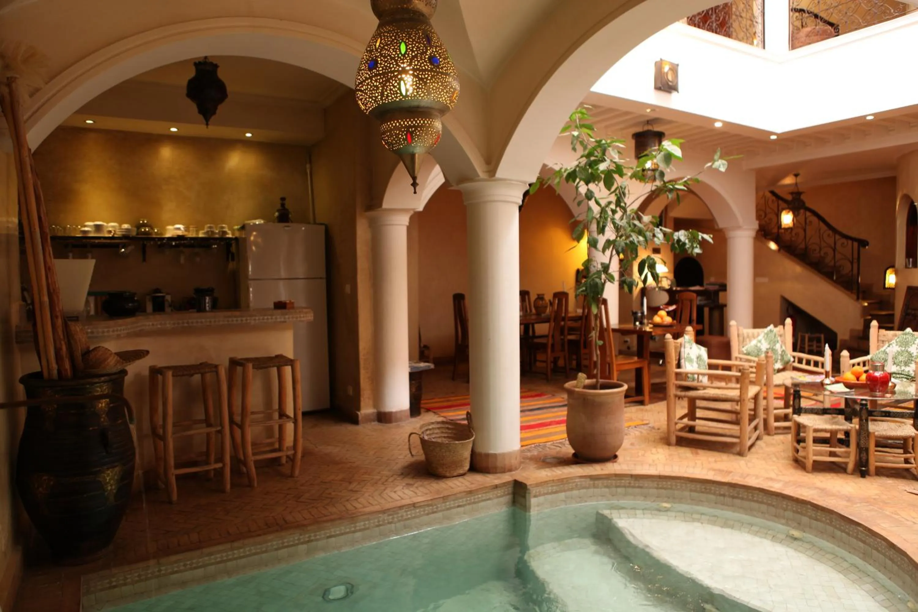 Patio in Riad L'Emir