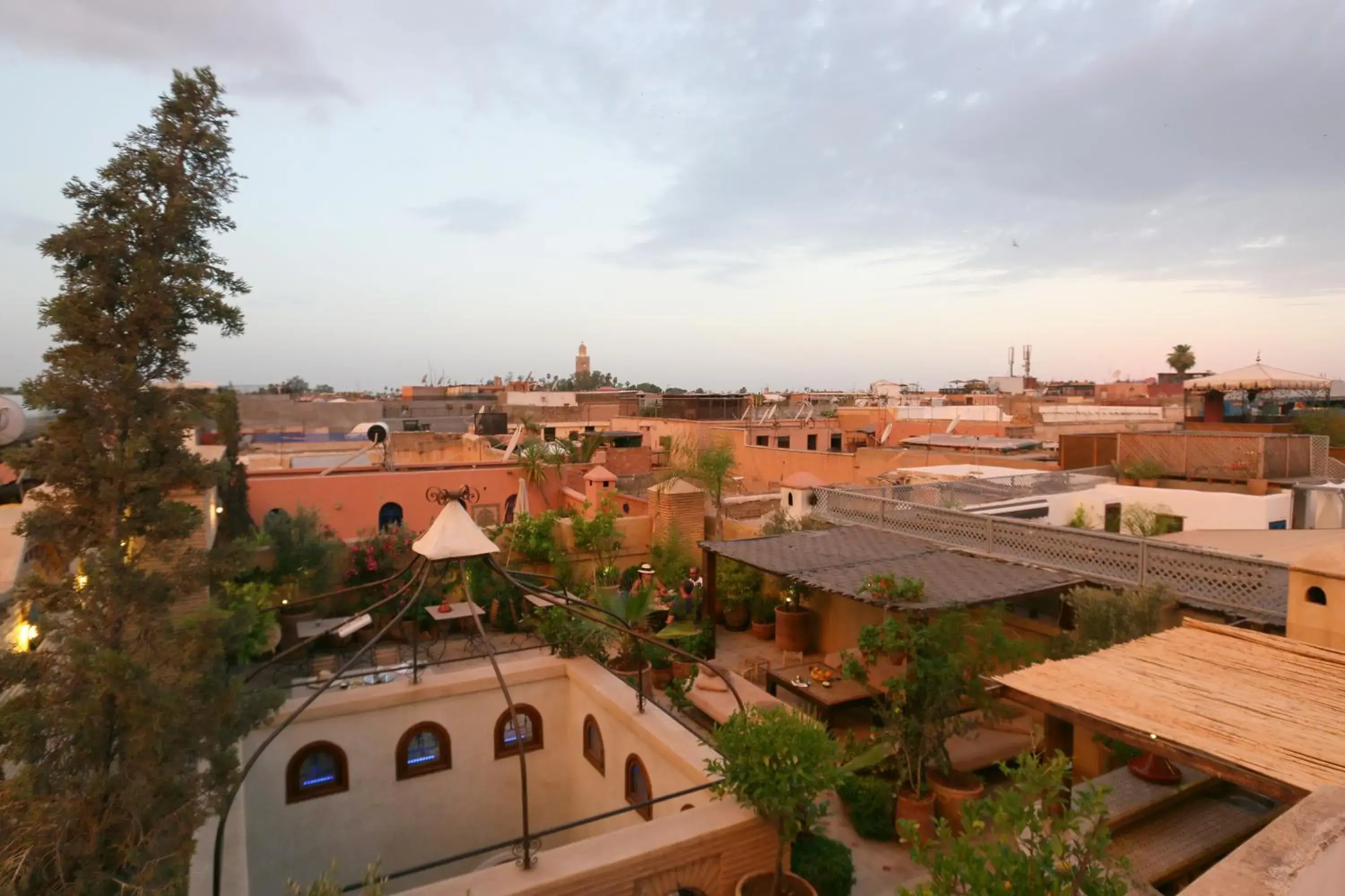 Bird's eye view in Riad L'Emir Bird's eye view in Riad L'Emir