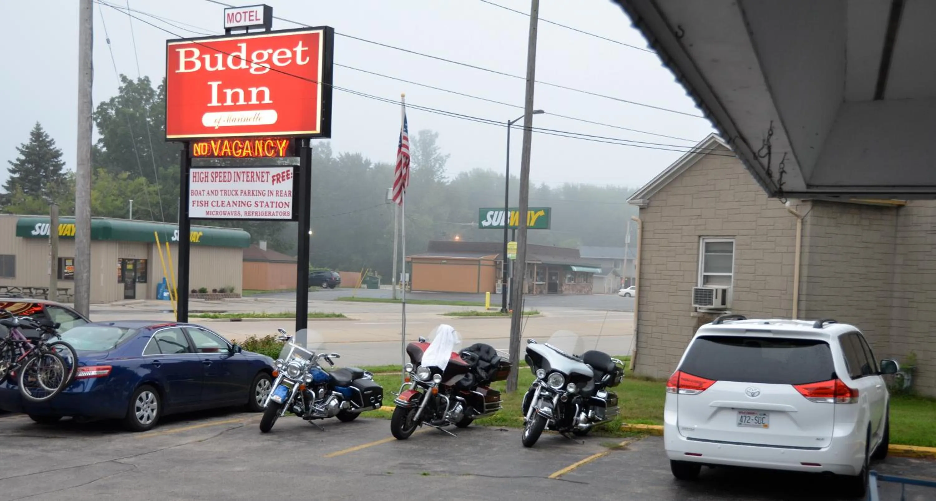 Day in Budget Inn Marinette