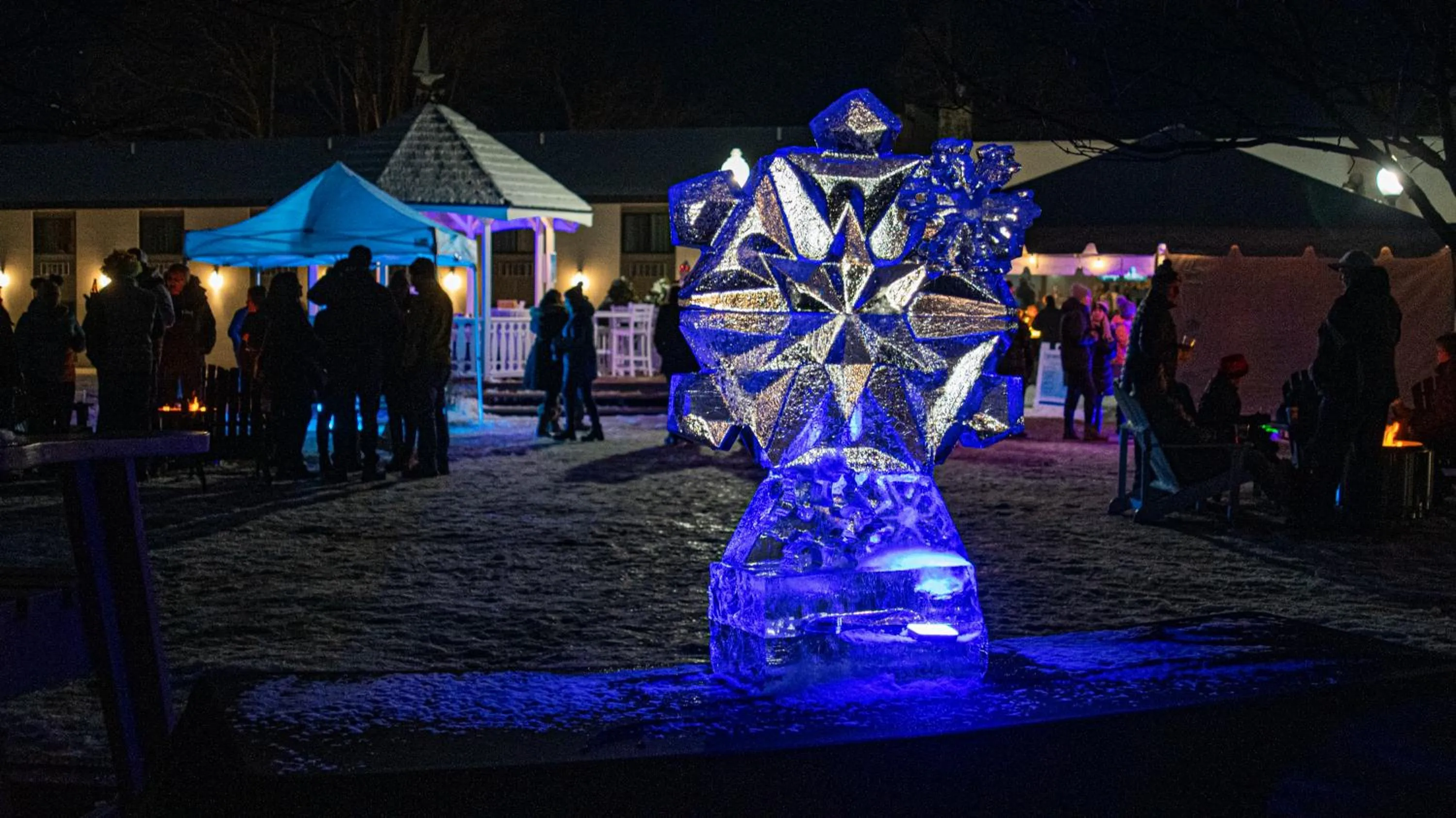 Night in Fort William Henry Hotel